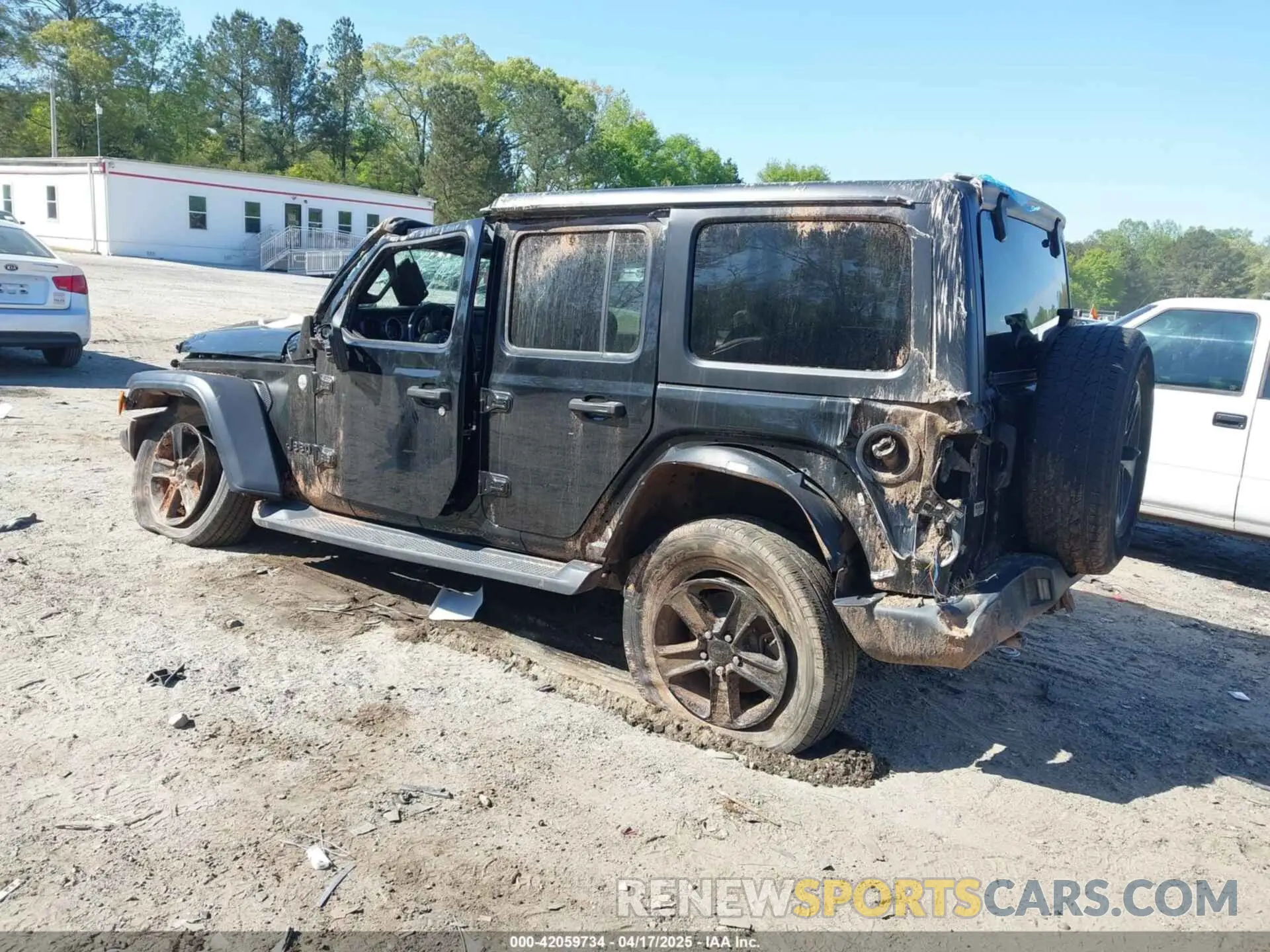 3 Photograph of a damaged car 1C4HJXDG7KW671598 JEEP WRANGLER UNLIMITED 2019