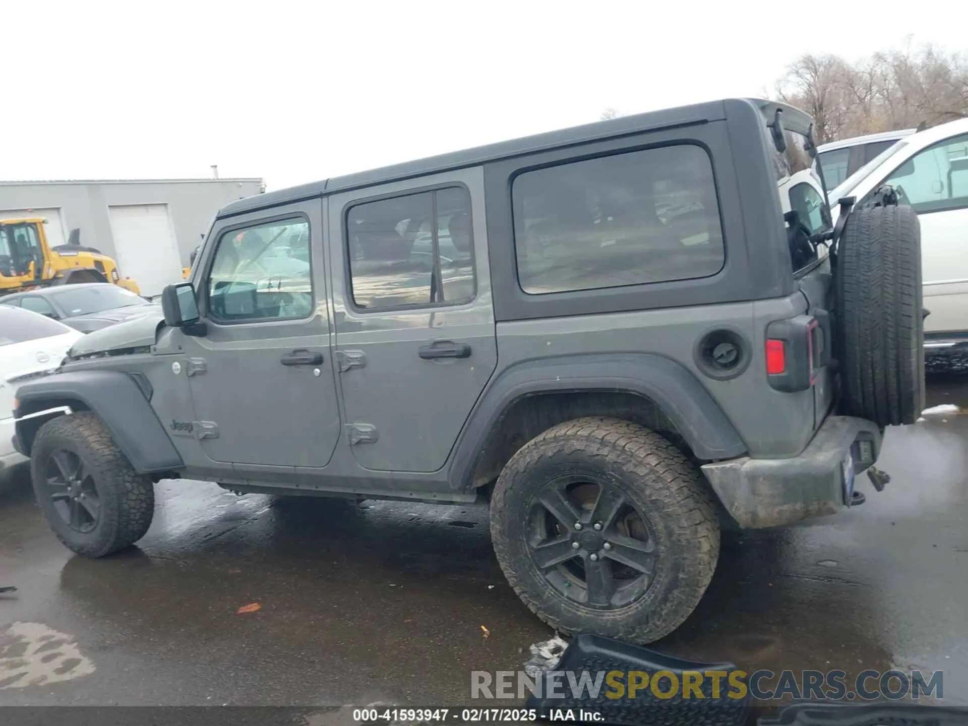 14 Photograph of a damaged car 1C4HJXDG9KW650588 JEEP WRANGLER UNLIMITED 2019