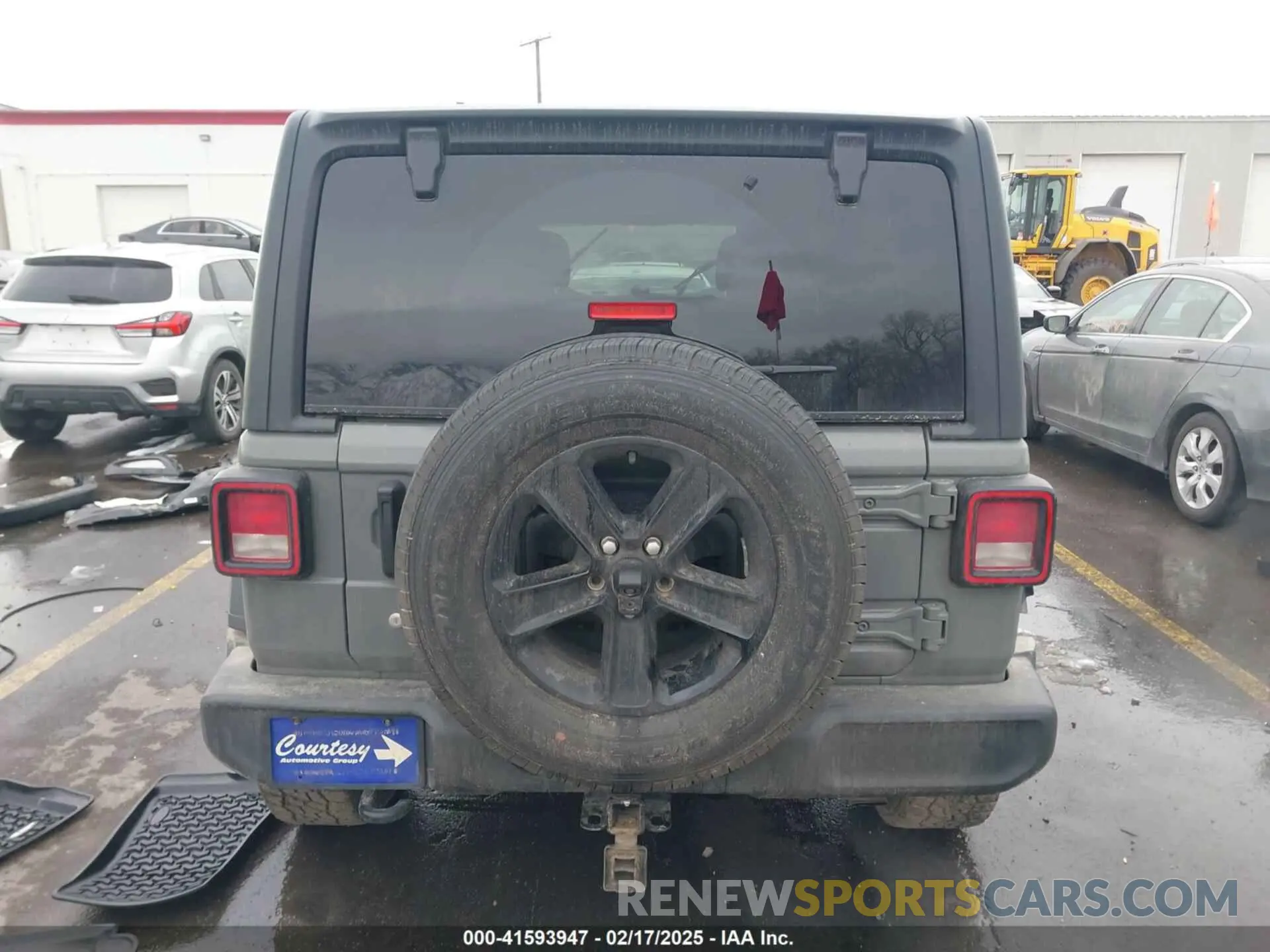 16 Photograph of a damaged car 1C4HJXDG9KW650588 JEEP WRANGLER UNLIMITED 2019