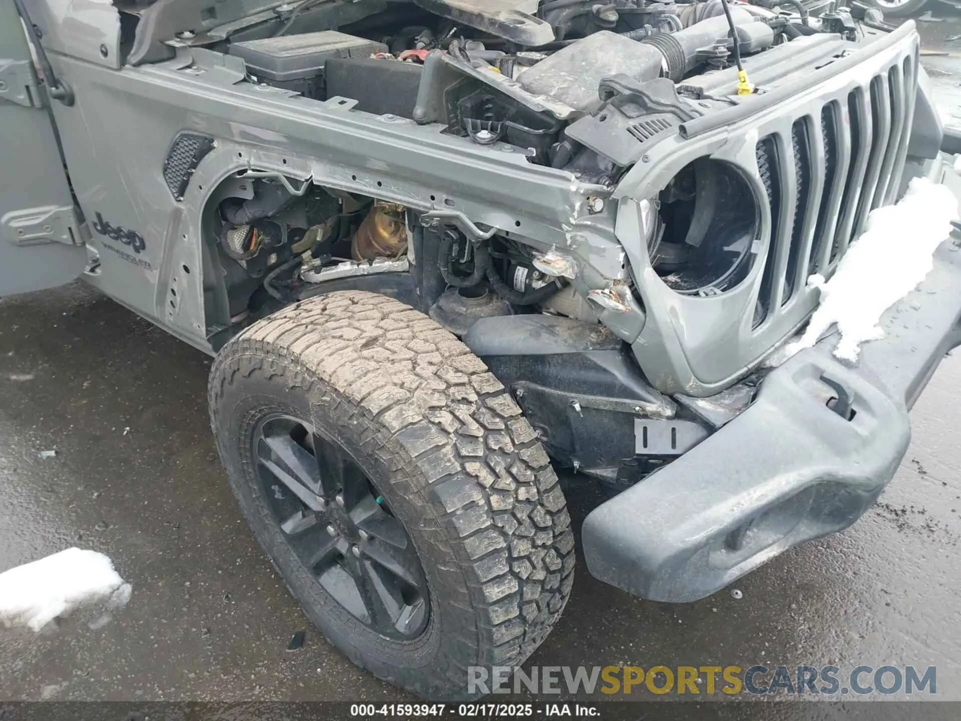 6 Photograph of a damaged car 1C4HJXDG9KW650588 JEEP WRANGLER UNLIMITED 2019