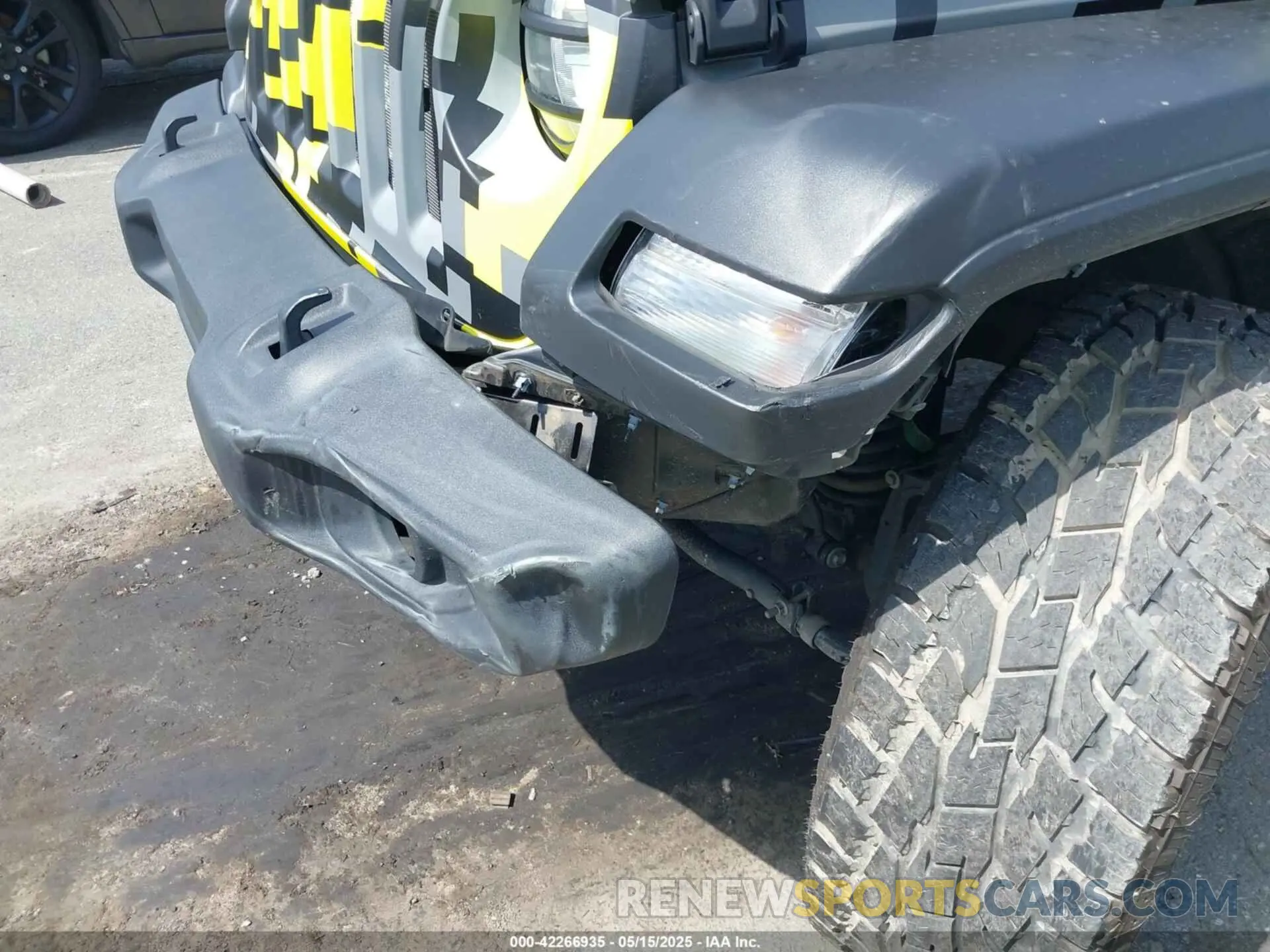 6 Photograph of a damaged car 1C4HJXDN0KW682649 JEEP WRANGLER UNLIMITED 2019