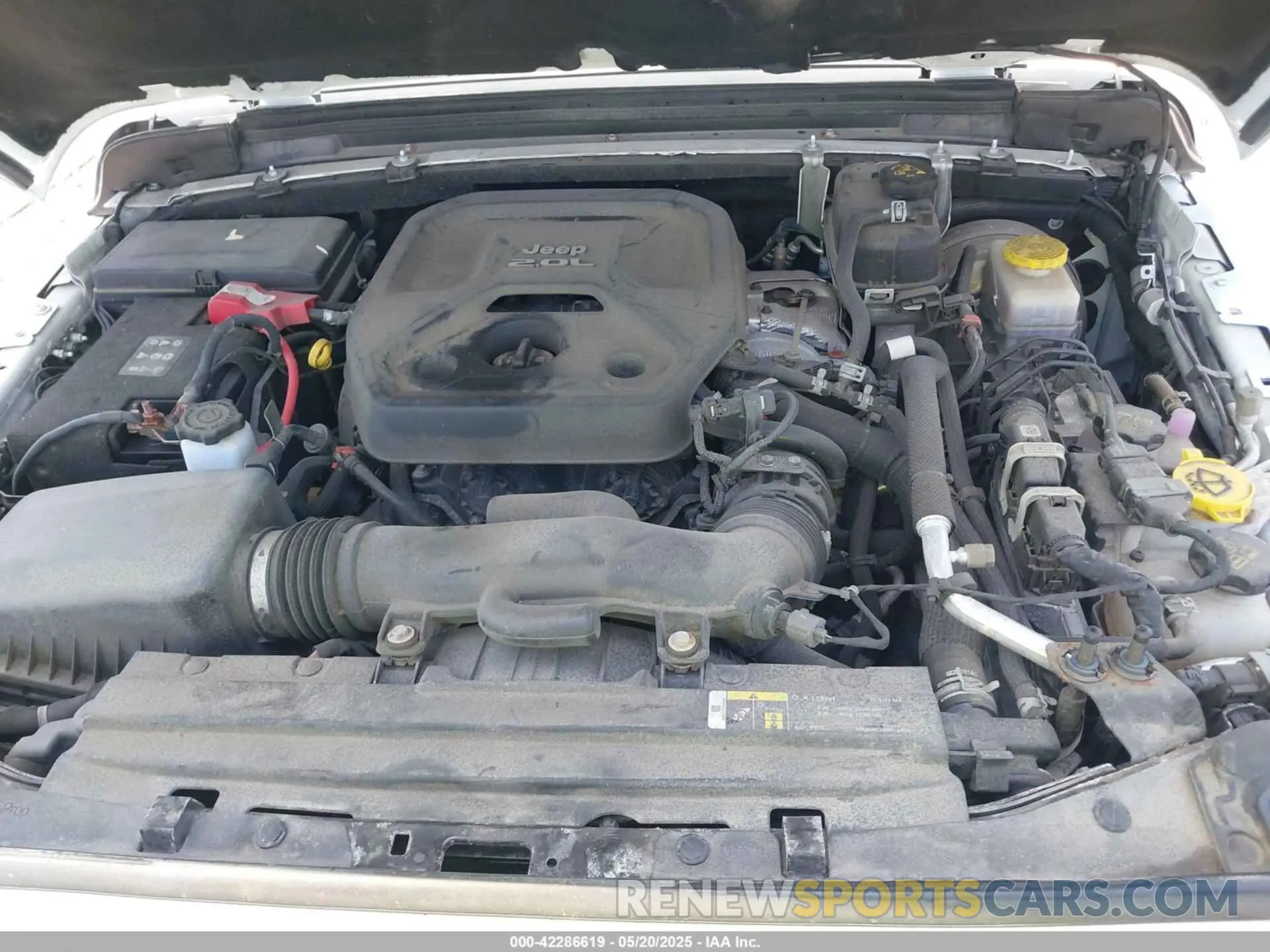 10 Photograph of a damaged car 1C4HJXDN2KW508341 JEEP WRANGLER UNLIMITED 2019