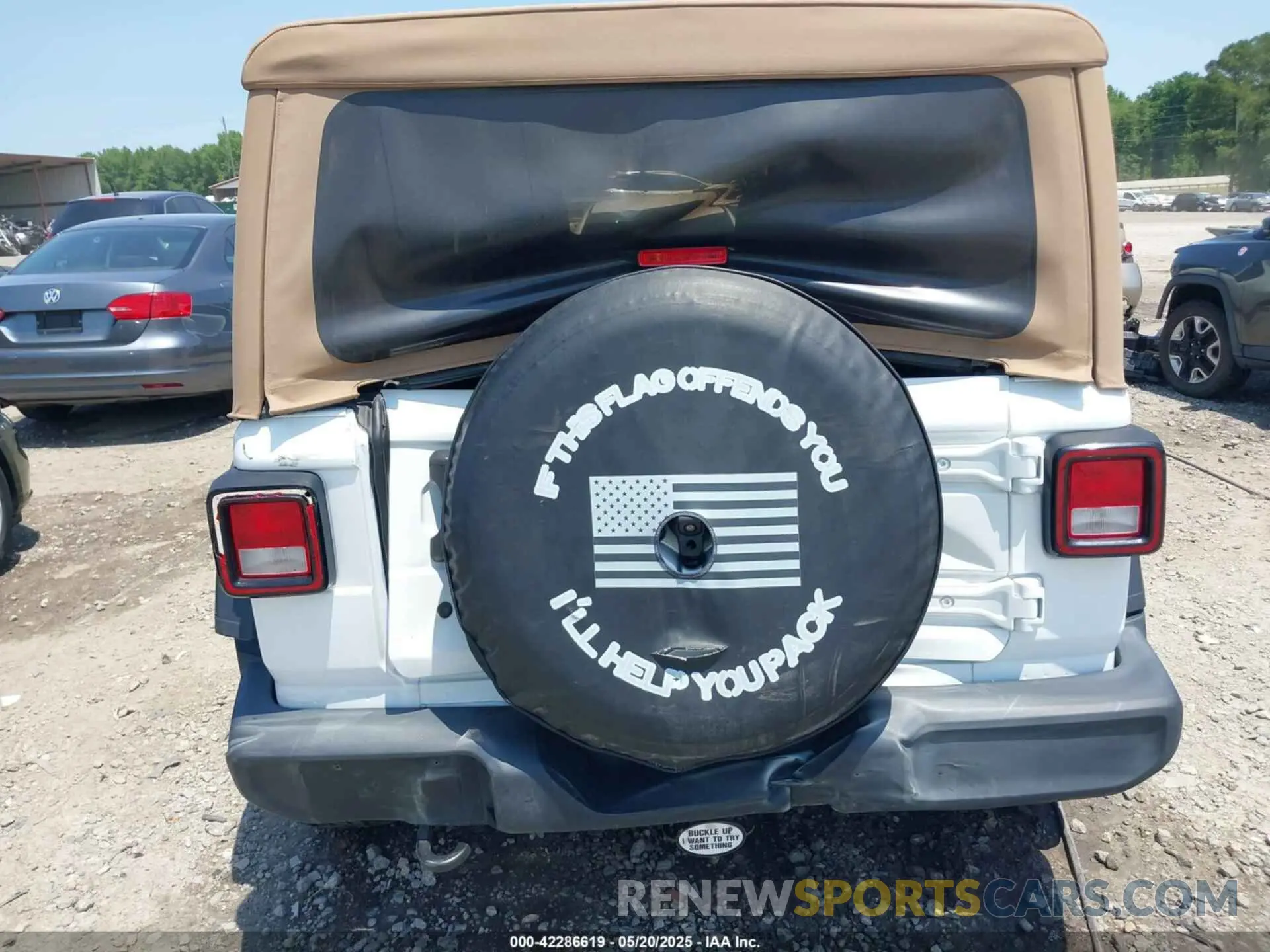 6 Photograph of a damaged car 1C4HJXDN2KW508341 JEEP WRANGLER UNLIMITED 2019