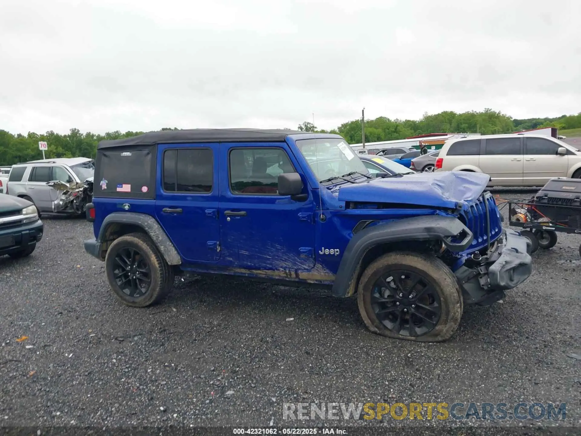 13 Photograph of a damaged car 1C4HJXDN3KW547195 JEEP WRANGLER UNLIMITED 2019