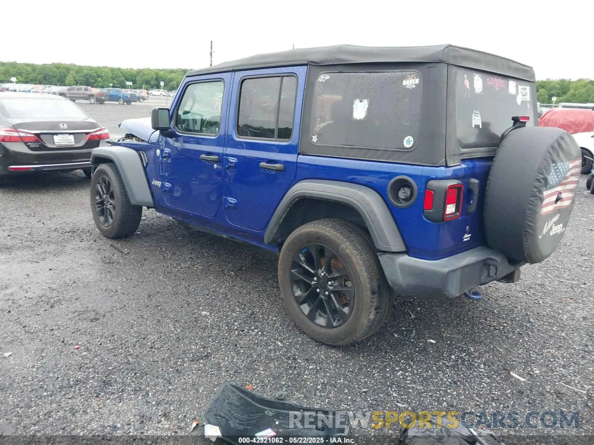 3 Photograph of a damaged car 1C4HJXDN3KW547195 JEEP WRANGLER UNLIMITED 2019