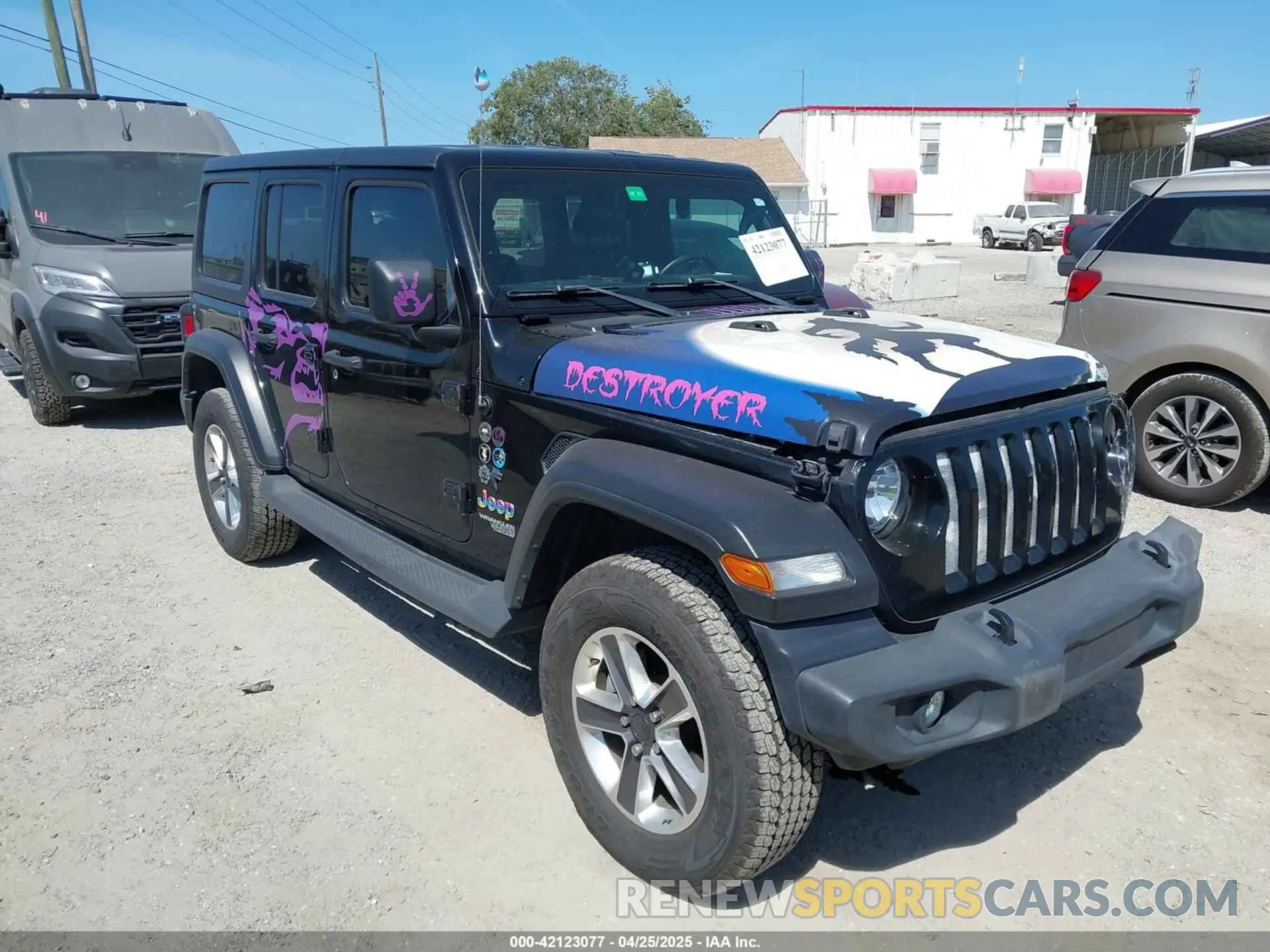 1 Фотография поврежденного автомобиля 1C4HJXDN3KW668597 JEEP WRANGLER UNLIMITED 2019