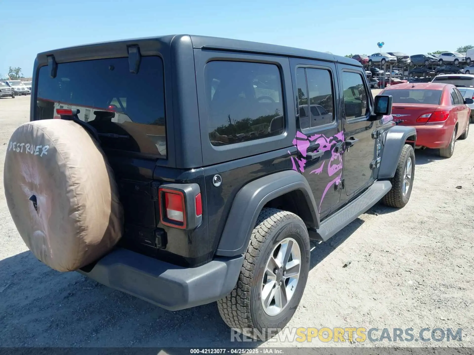 4 Фотография поврежденного автомобиля 1C4HJXDN3KW668597 JEEP WRANGLER UNLIMITED 2019