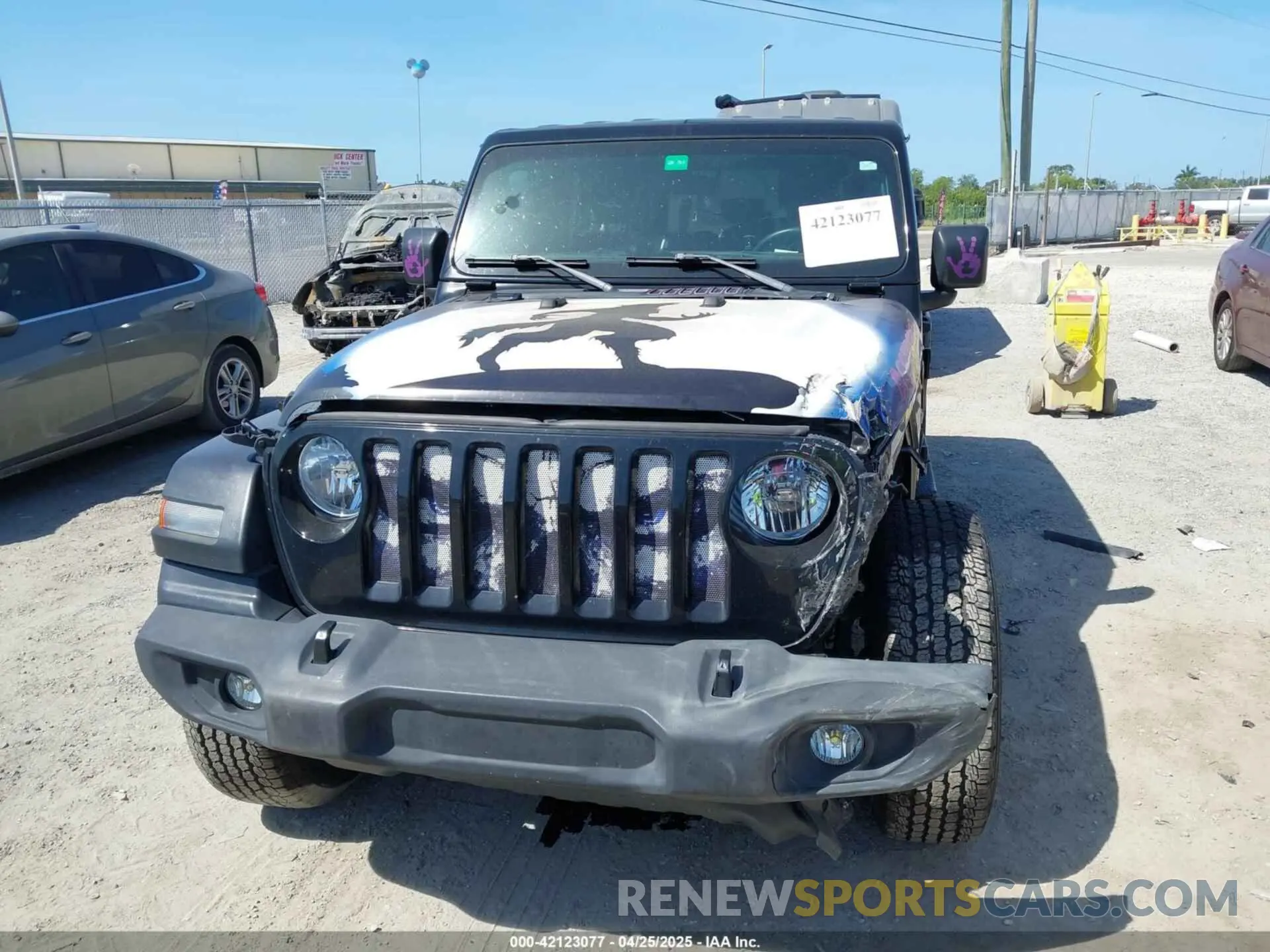6 Фотография поврежденного автомобиля 1C4HJXDN3KW668597 JEEP WRANGLER UNLIMITED 2019