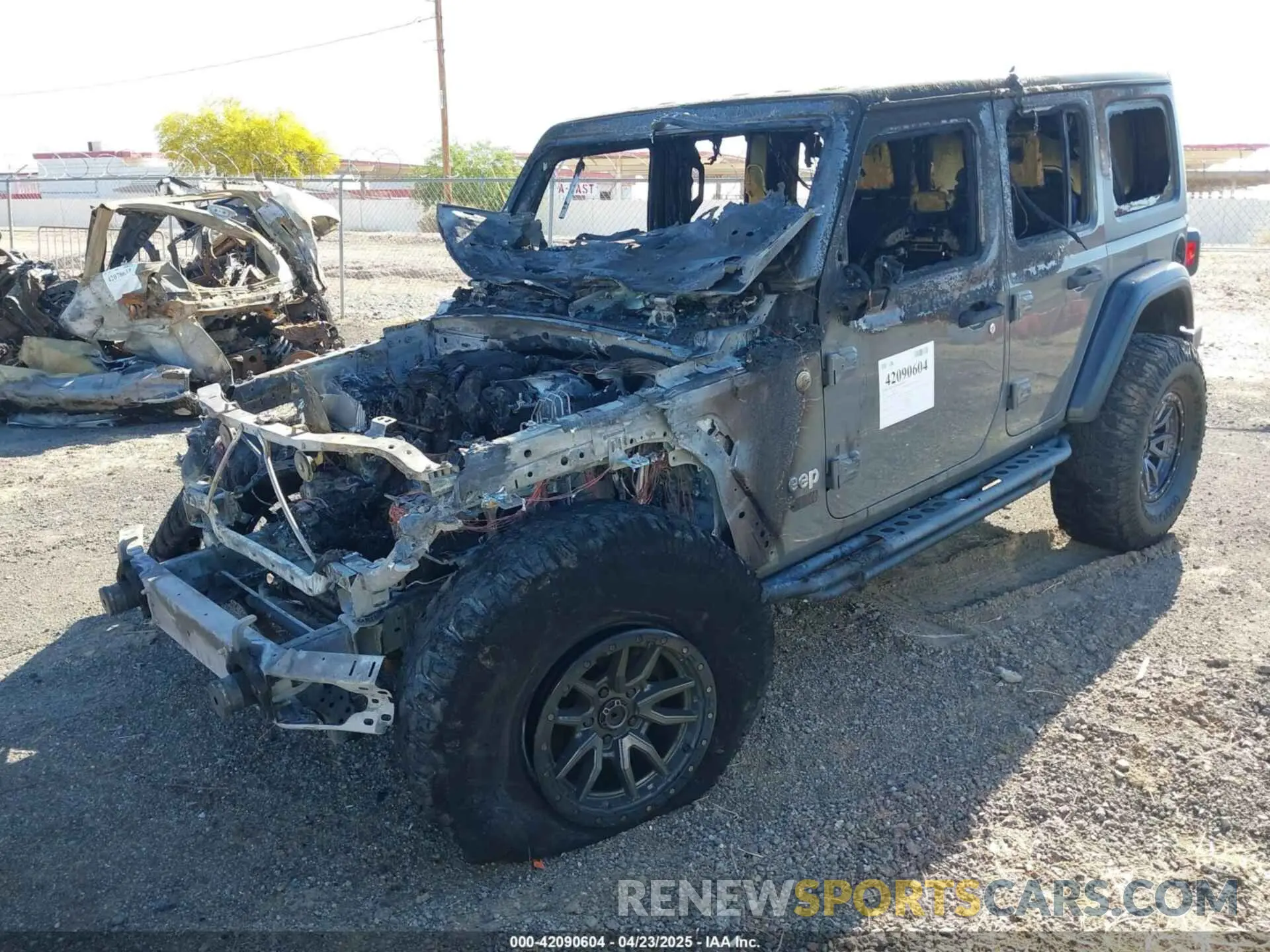 2 Фотография поврежденного автомобиля 1C4HJXDN8KW617970 JEEP WRANGLER UNLIMITED 2019
