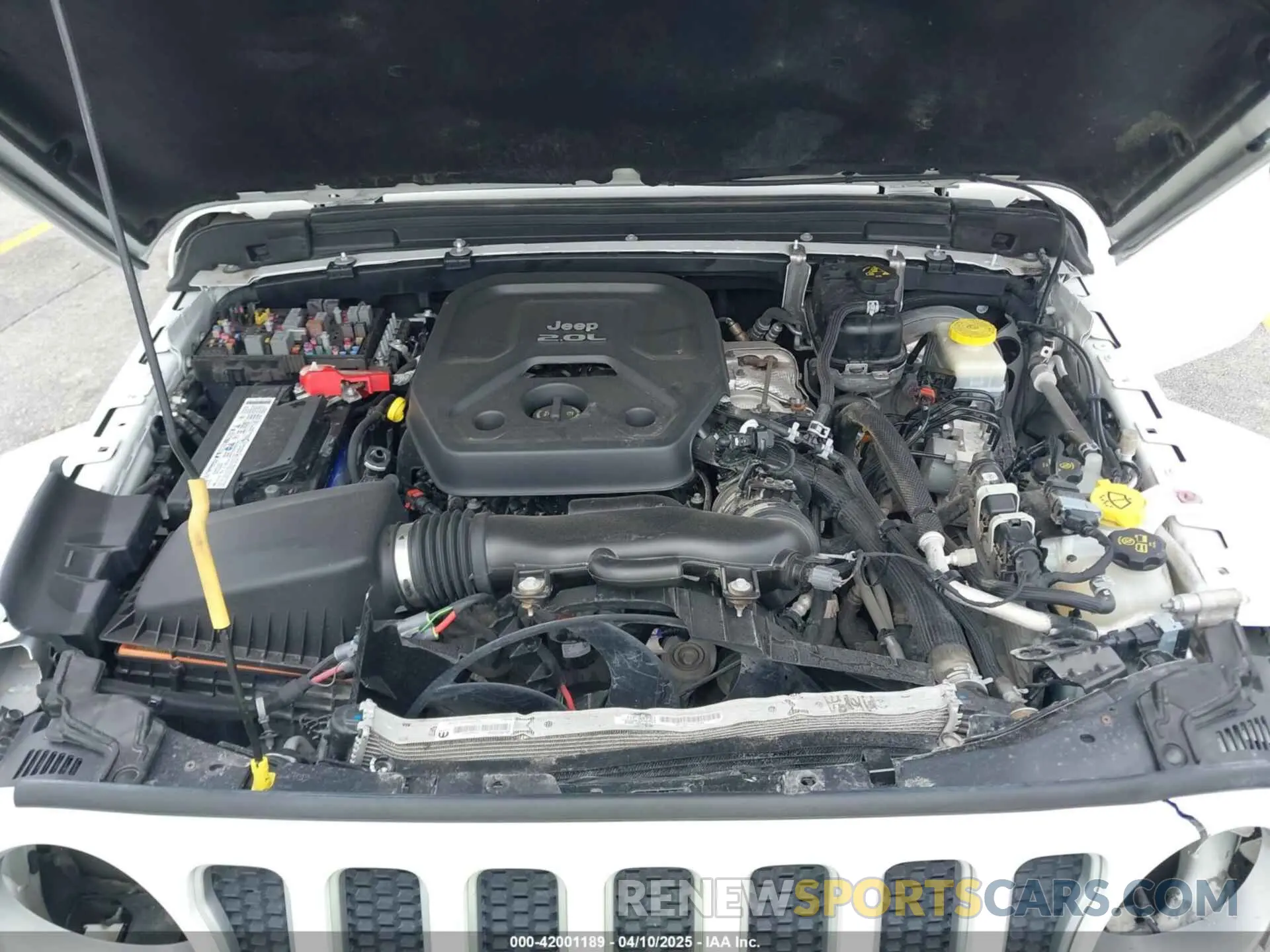 10 Photograph of a damaged car 1C4HJXEN0KW623325 JEEP WRANGLER UNLIMITED 2019