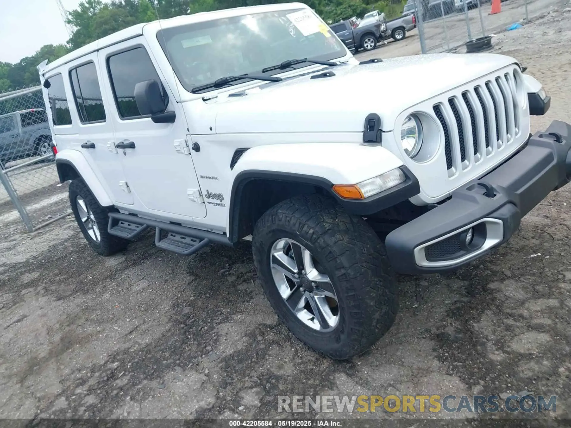 1 Photograph of a damaged car 1C4HJXEN2KW558851 JEEP WRANGLER UNLIMITED 2019