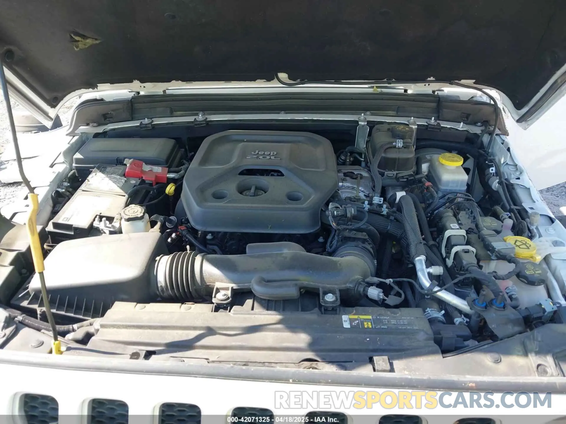 10 Photograph of a damaged car 1C4HJXEN5KW509806 JEEP WRANGLER UNLIMITED 2019