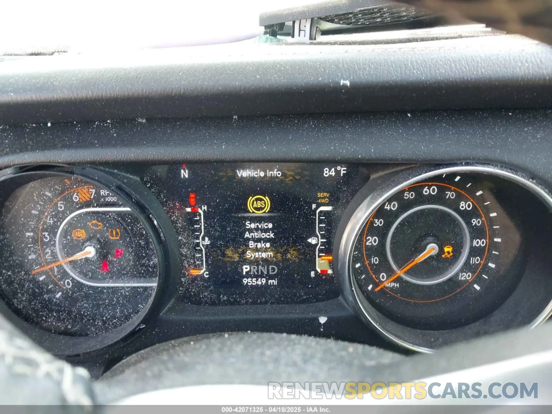 7 Photograph of a damaged car 1C4HJXEN5KW509806 JEEP WRANGLER UNLIMITED 2019