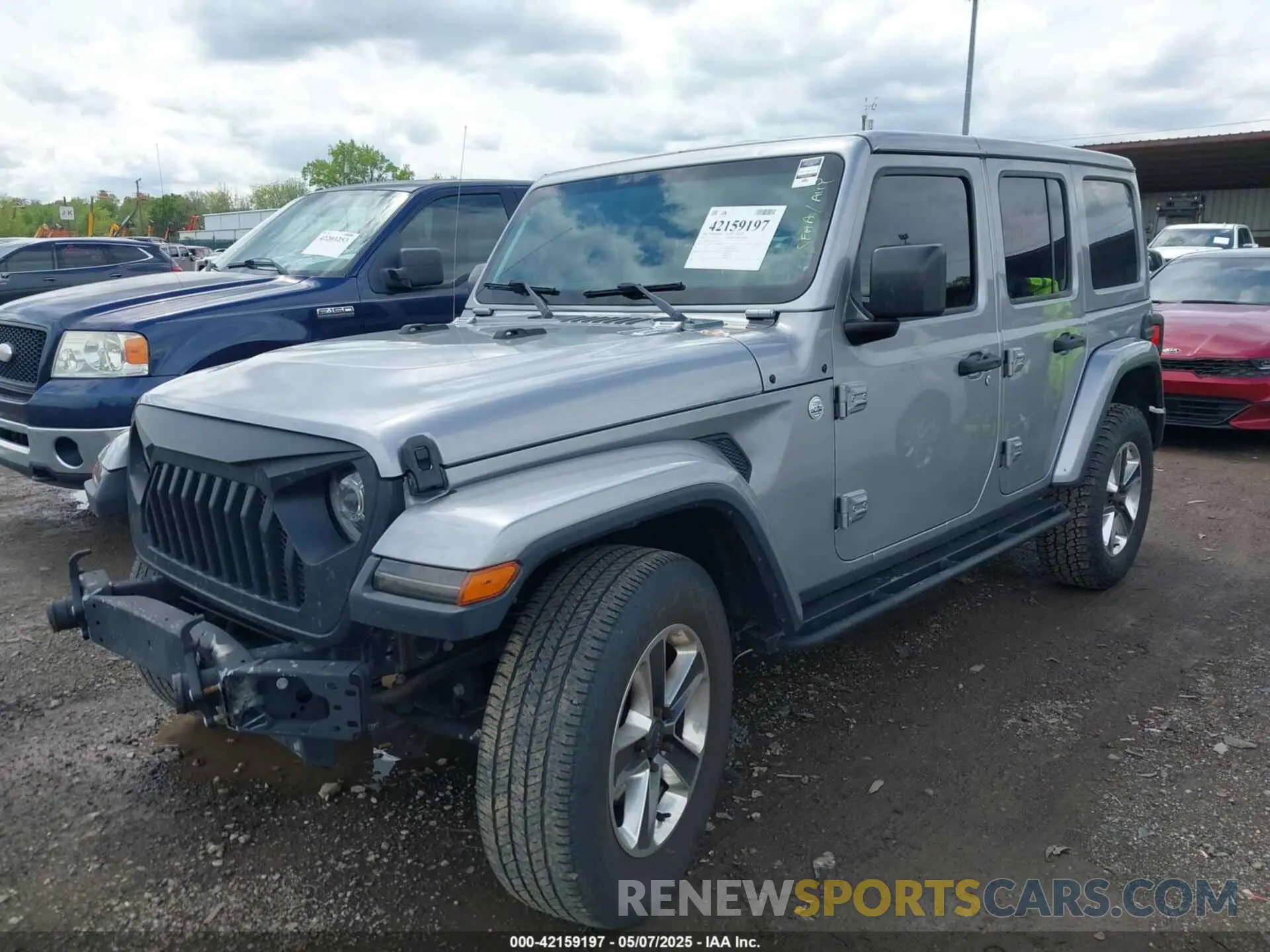 2 Фотография поврежденного автомобиля 1C4HJXEN5KW542403 JEEP WRANGLER UNLIMITED 2019