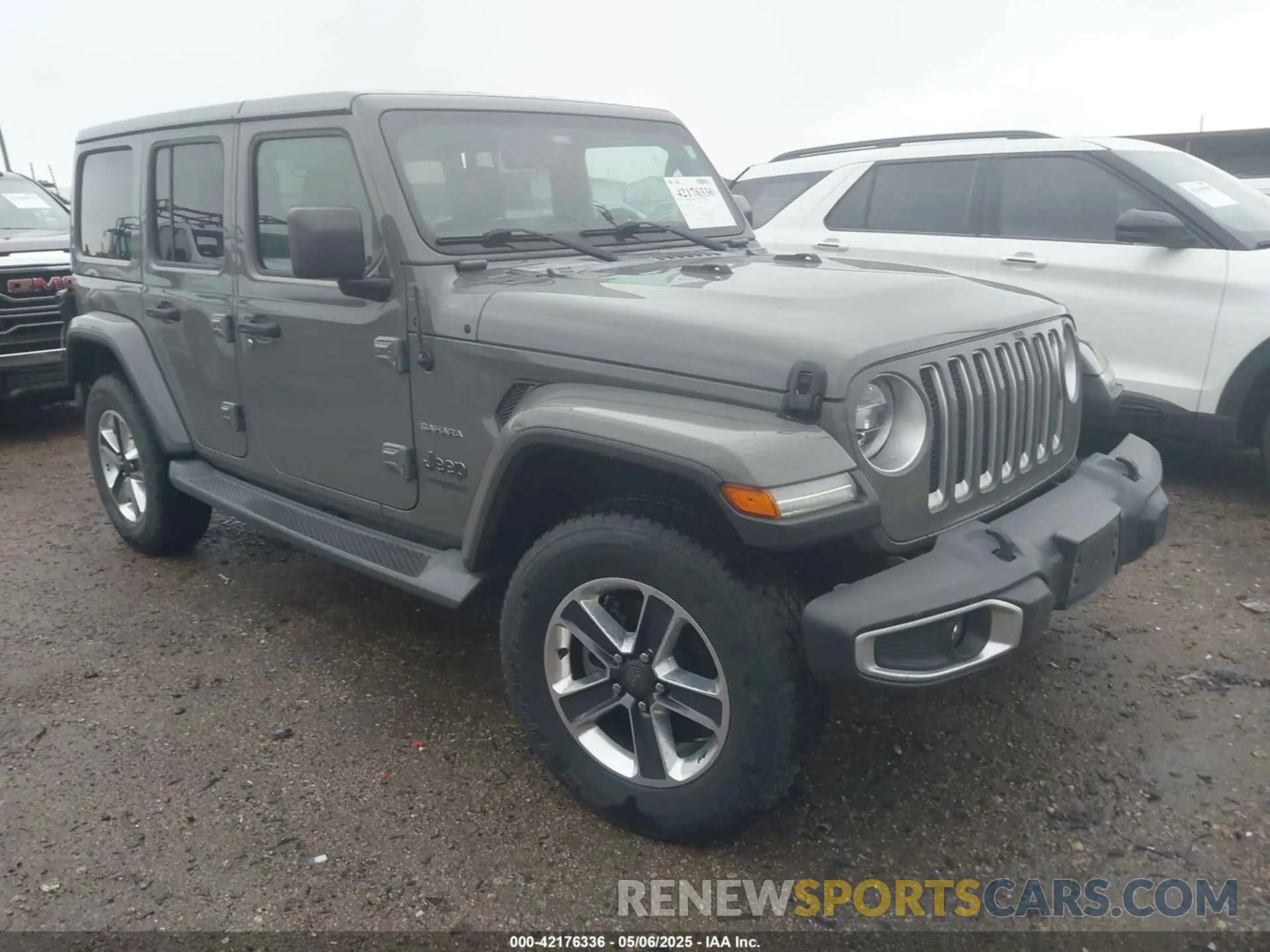 1 Photograph of a damaged car 1C4HJXEN6KW500998 JEEP WRANGLER UNLIMITED 2019