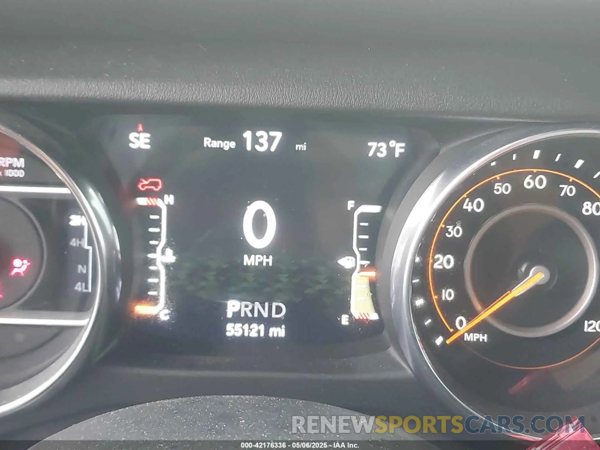 15 Photograph of a damaged car 1C4HJXEN6KW500998 JEEP WRANGLER UNLIMITED 2019