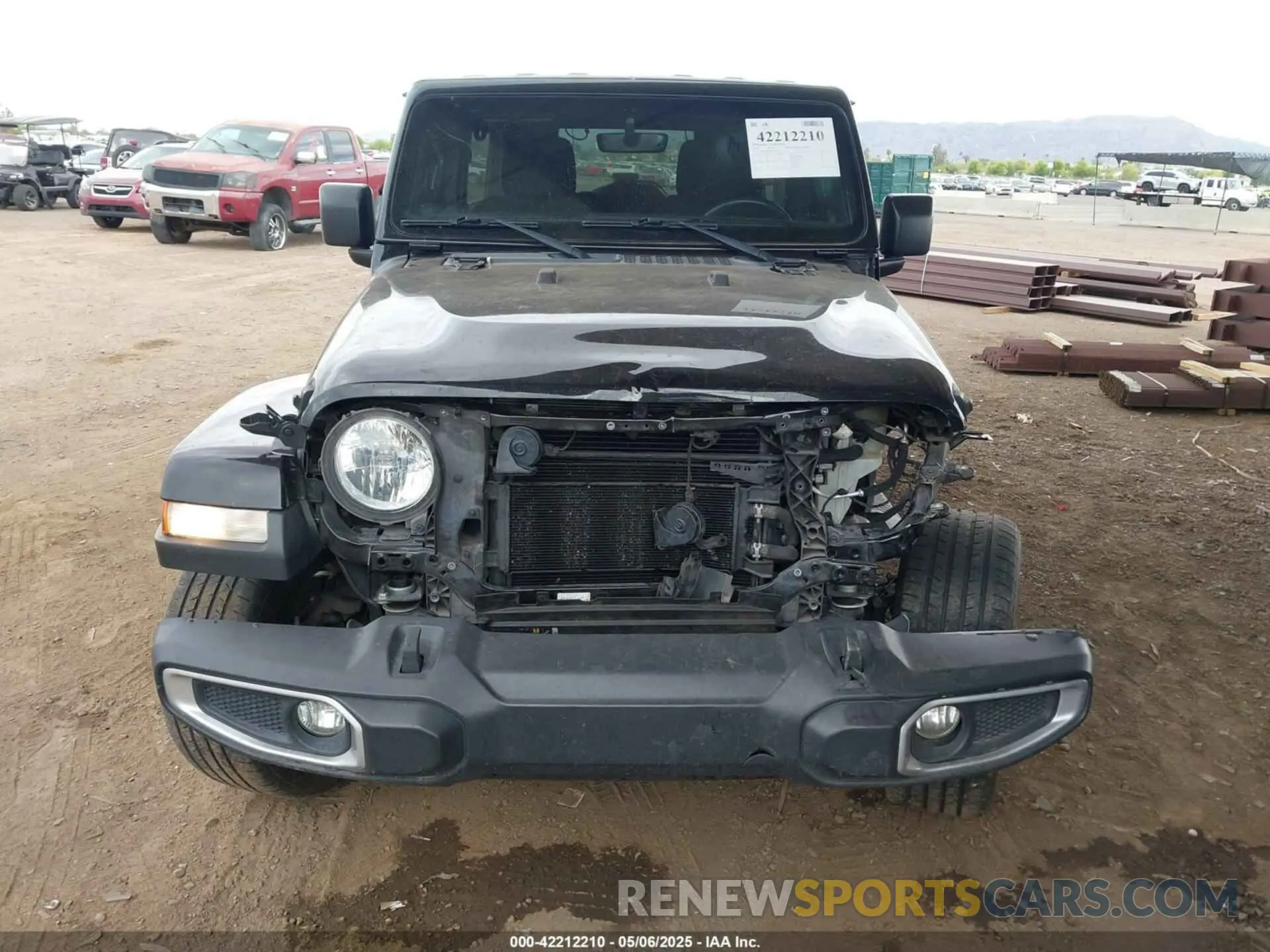 12 Photograph of a damaged car 1C4HJXEN6KW507563 JEEP WRANGLER UNLIMITED 2019