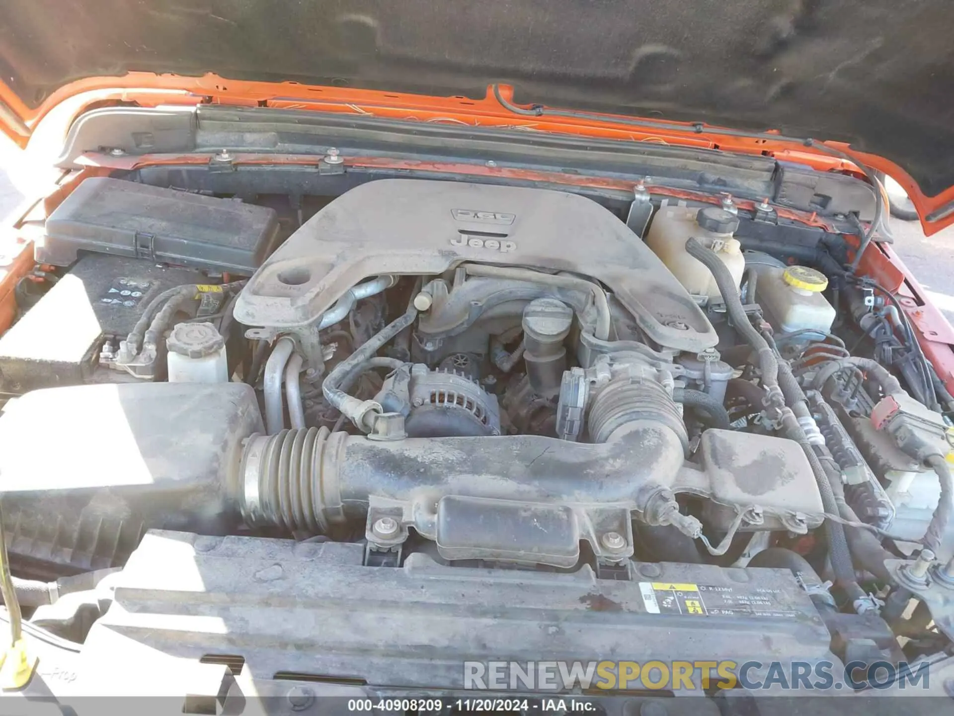 10 Photograph of a damaged car 1C4HJXFG3KW663592 JEEP WRANGLER UNLIMITED 2019