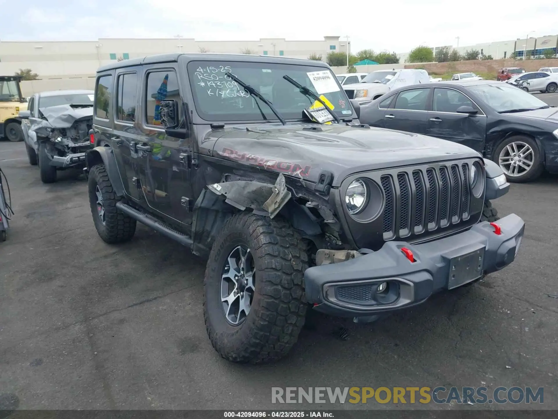 1 Фотография поврежденного автомобиля 1C4HJXFN9KW505384 JEEP WRANGLER UNLIMITED 2019