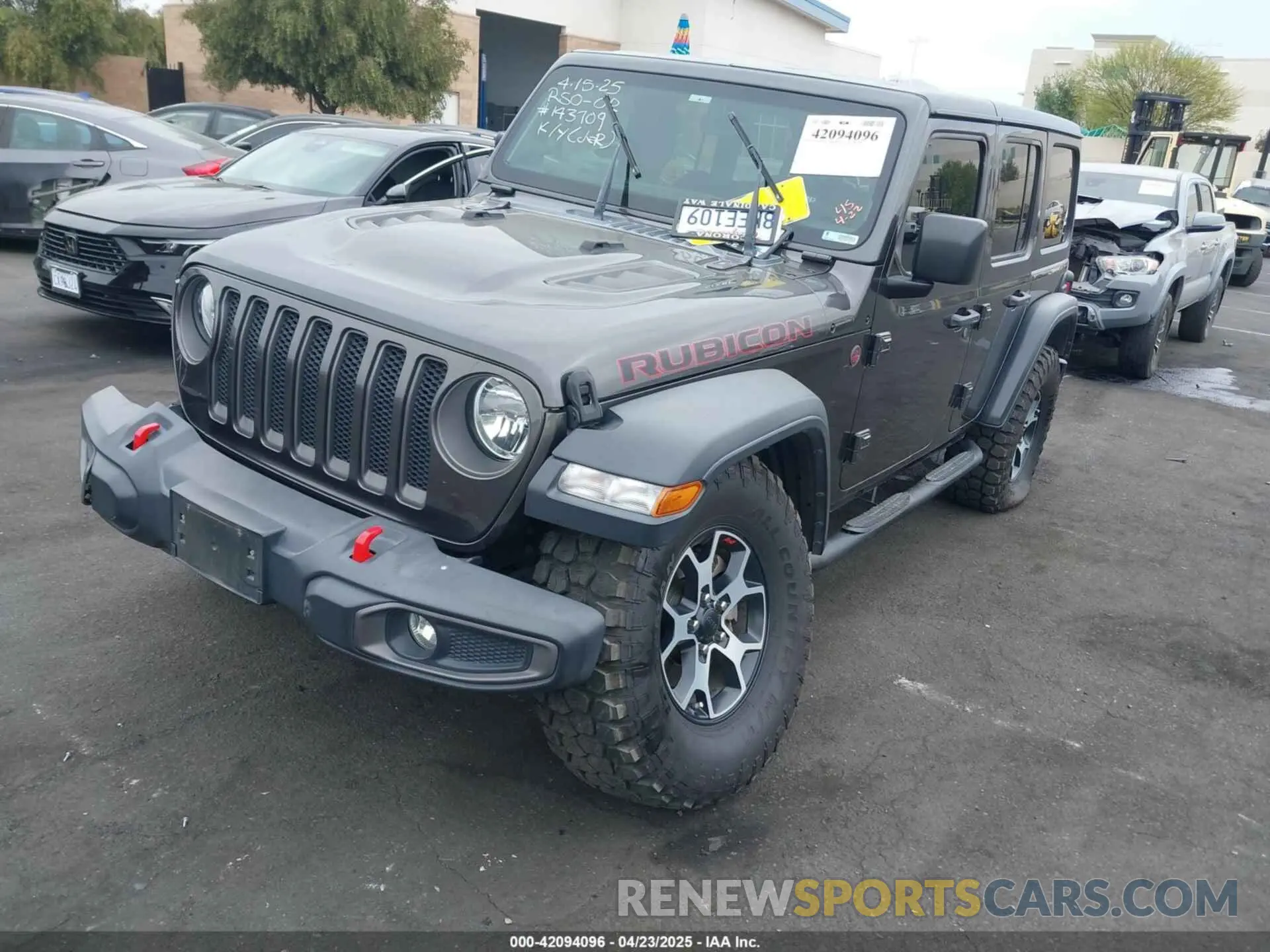 2 Фотография поврежденного автомобиля 1C4HJXFN9KW505384 JEEP WRANGLER UNLIMITED 2019