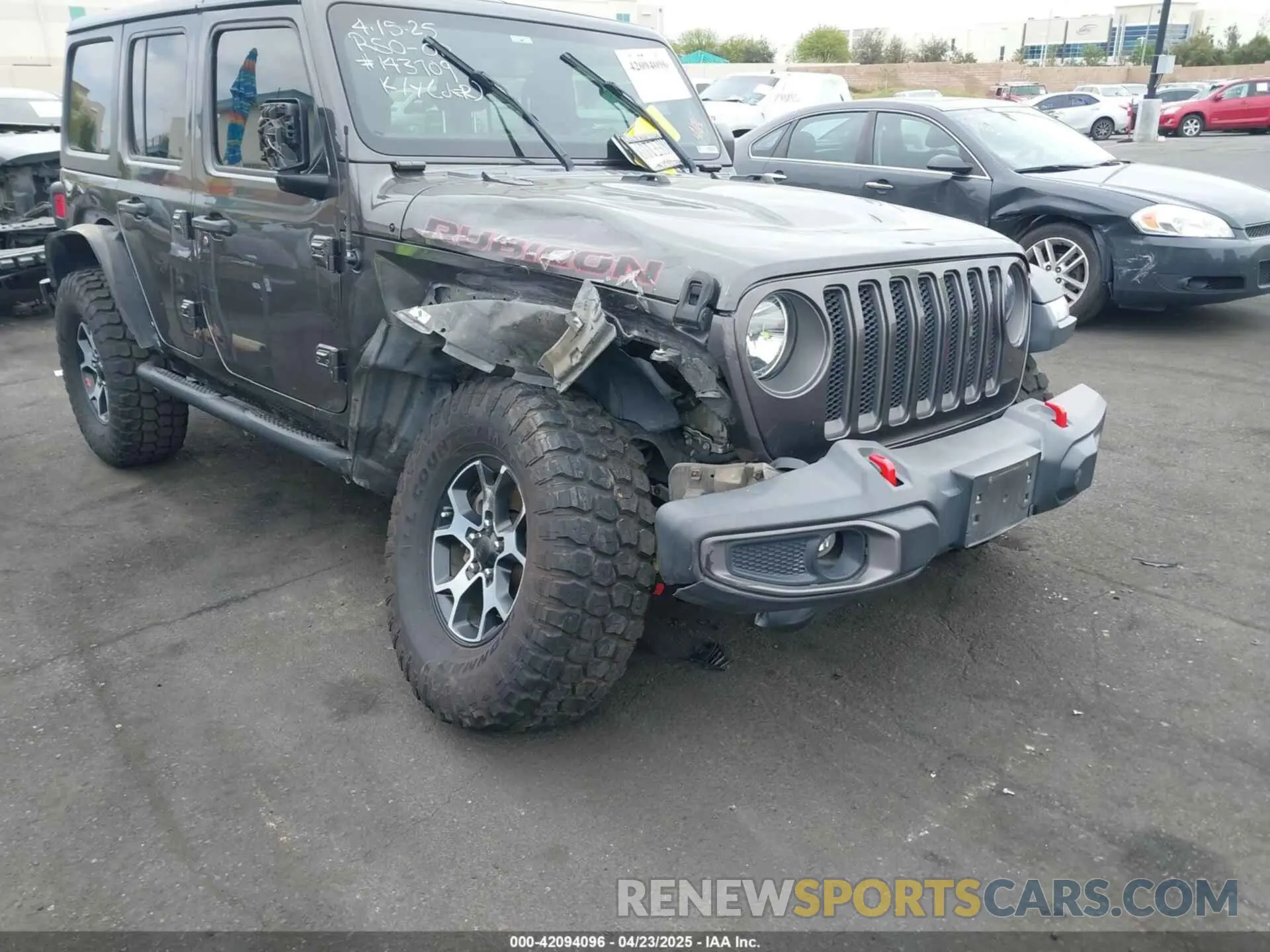 6 Фотография поврежденного автомобиля 1C4HJXFN9KW505384 JEEP WRANGLER UNLIMITED 2019