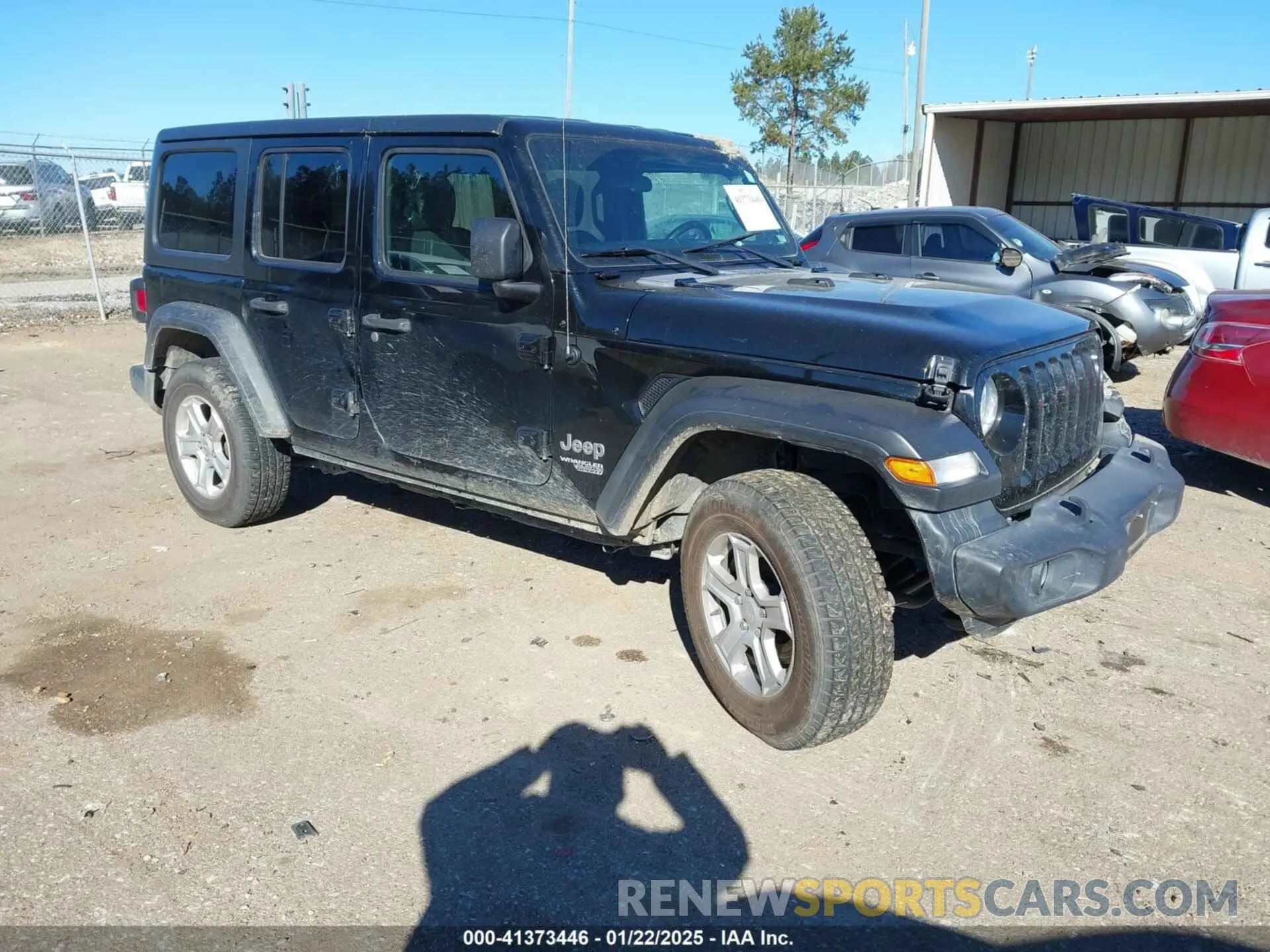 1 Photograph of a damaged car 1C4HJXDG0LW171400 JEEP WRANGLER UNLIMITED 2020