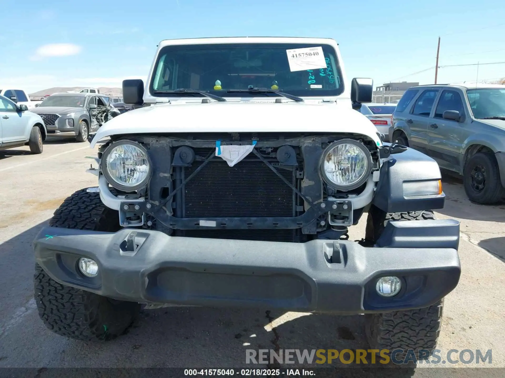 13 Photograph of a damaged car 1C4HJXDG0LW174393 JEEP WRANGLER UNLIMITED 2020