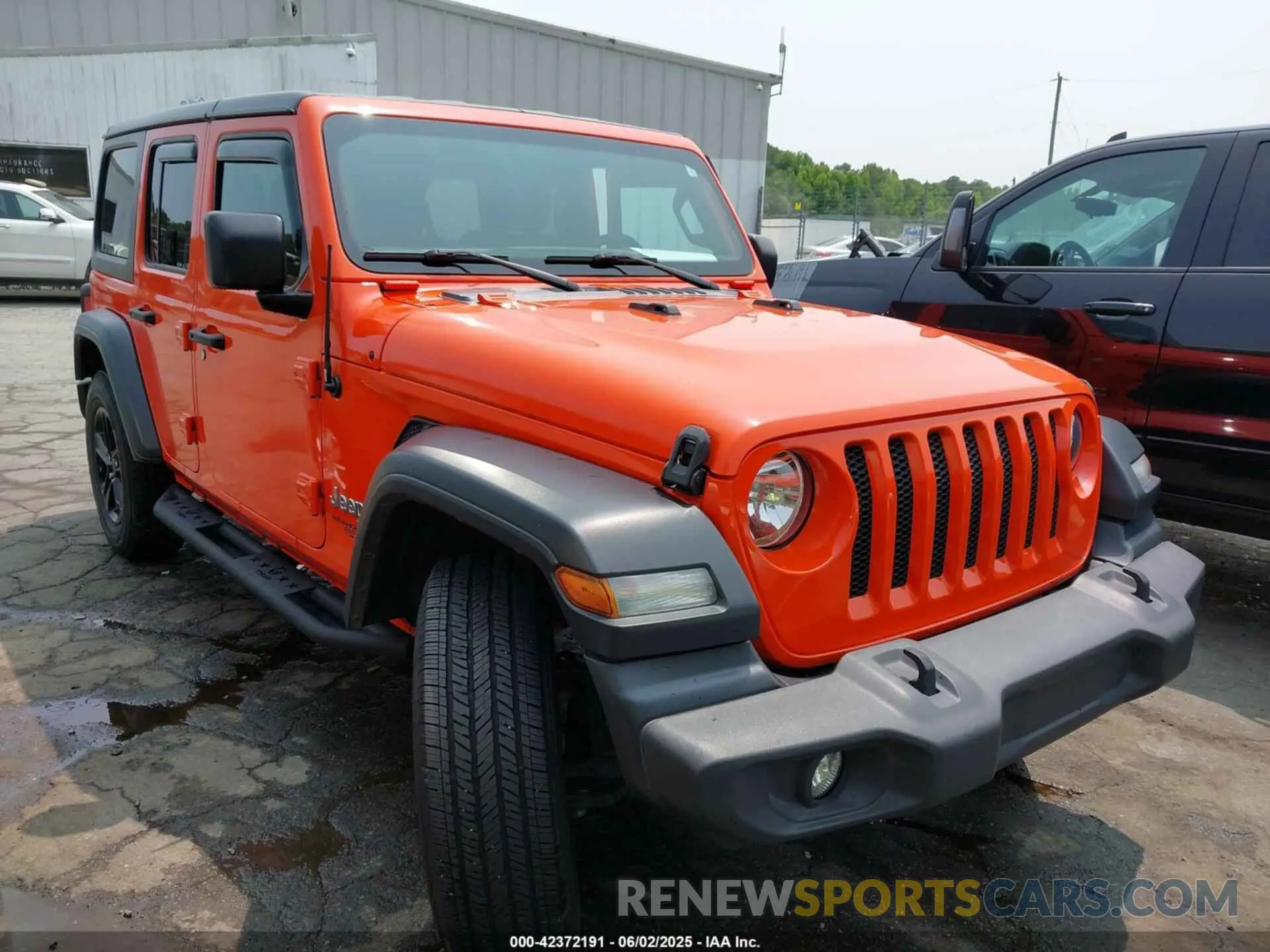 1 Photograph of a damaged car 1C4HJXDG0LW201902 JEEP WRANGLER UNLIMITED 2020