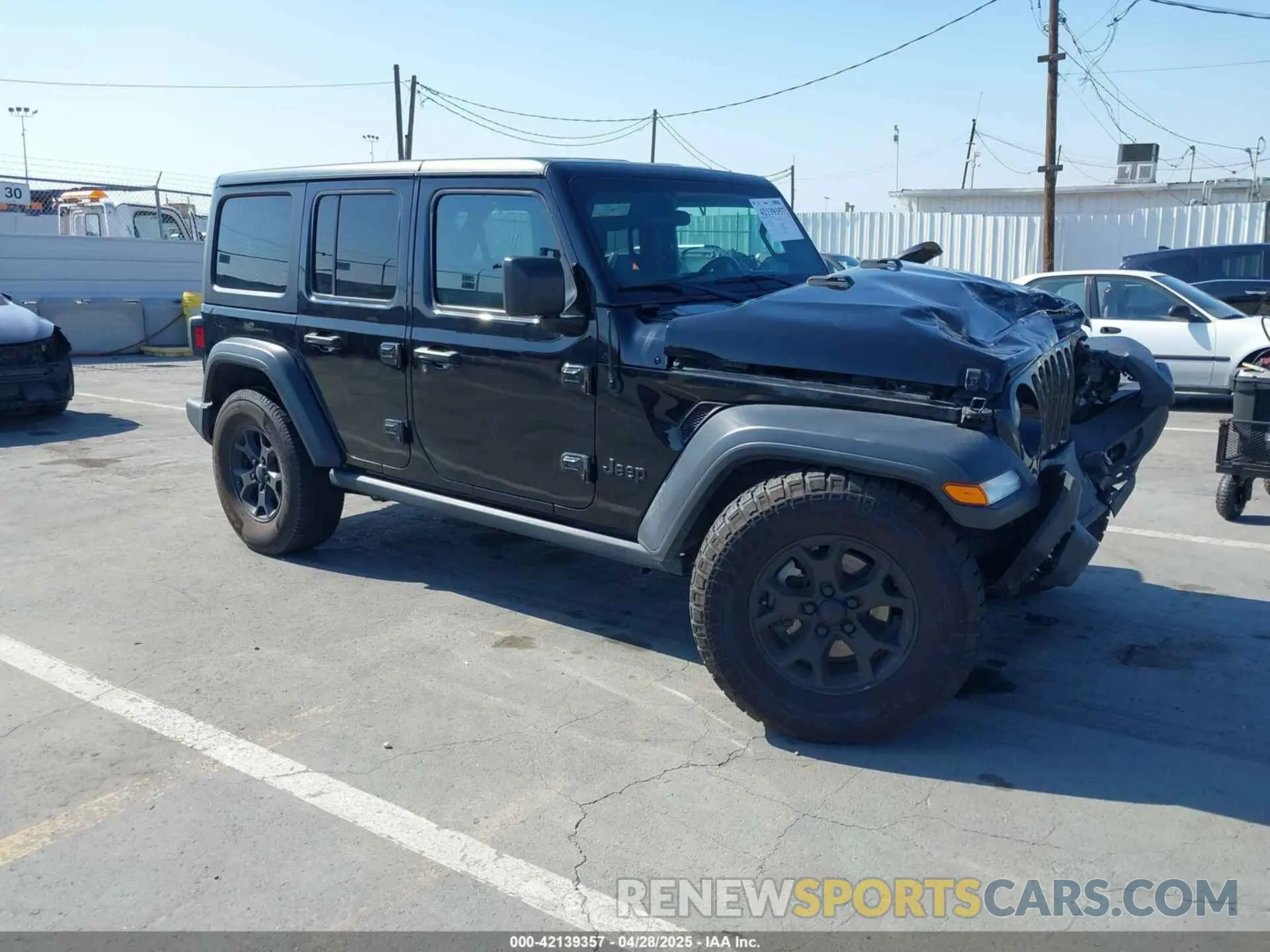 1 Фотография поврежденного автомобиля 1C4HJXDG0LW238819 JEEP WRANGLER UNLIMITED 2020
