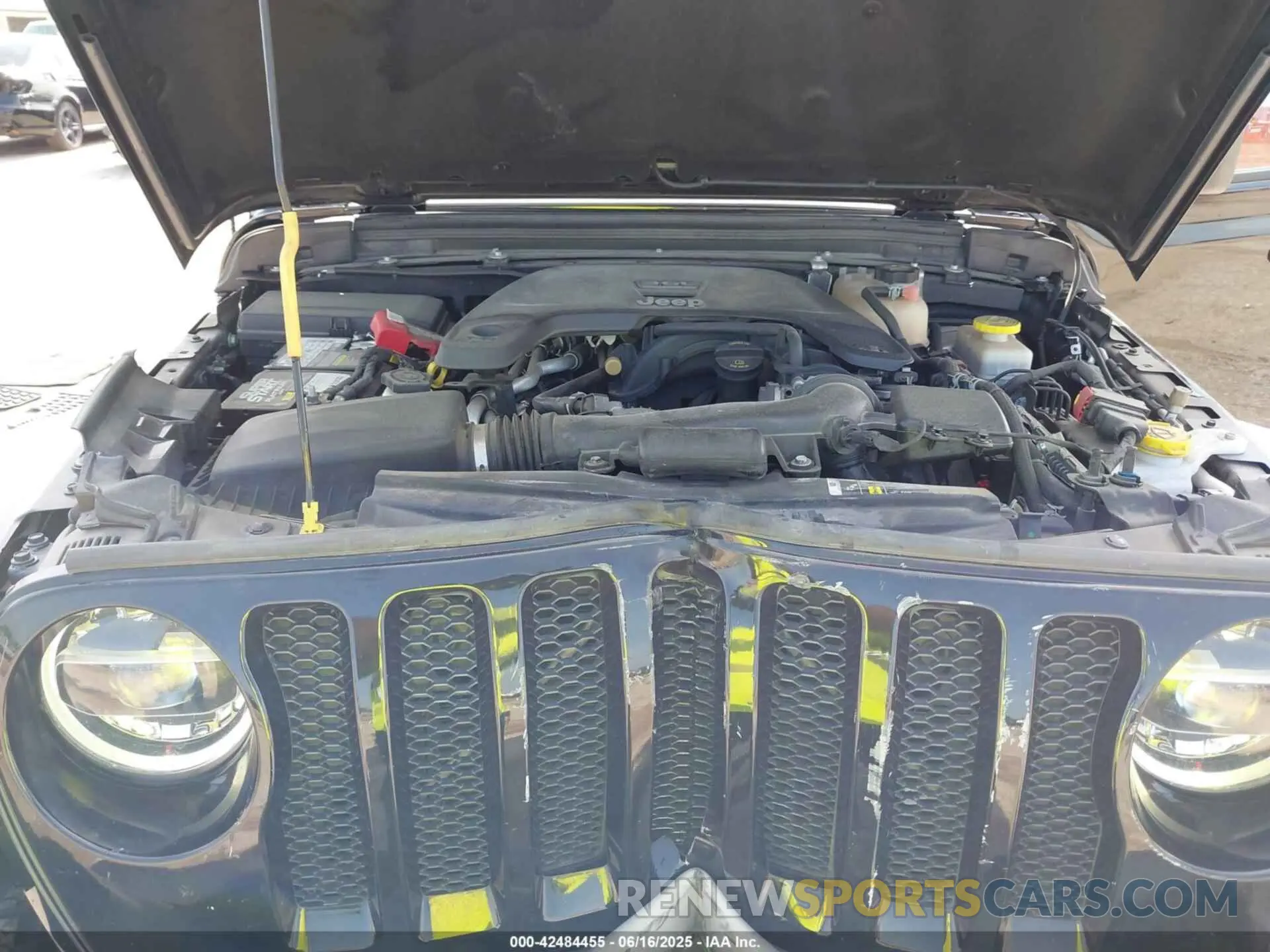 10 Photograph of a damaged car 1C4HJXDG1LW221916 JEEP WRANGLER UNLIMITED 2020