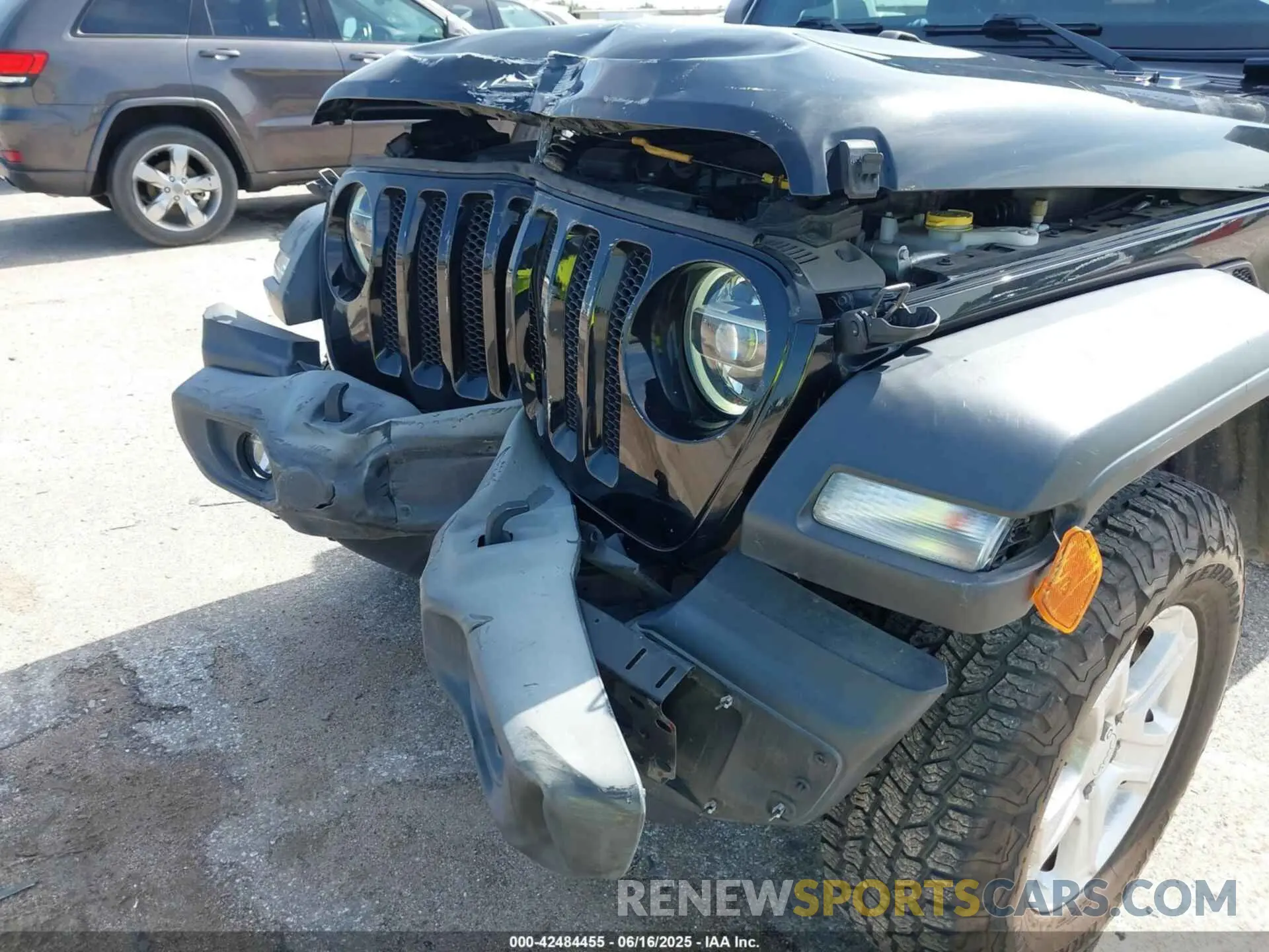 6 Photograph of a damaged car 1C4HJXDG1LW221916 JEEP WRANGLER UNLIMITED 2020