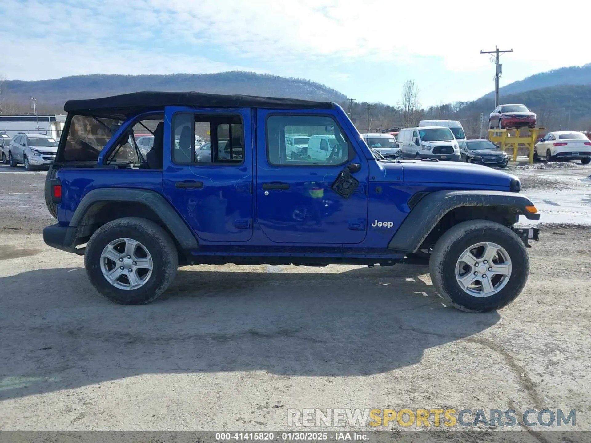 14 Photograph of a damaged car 1C4HJXDG2LW260238 JEEP WRANGLER UNLIMITED 2020