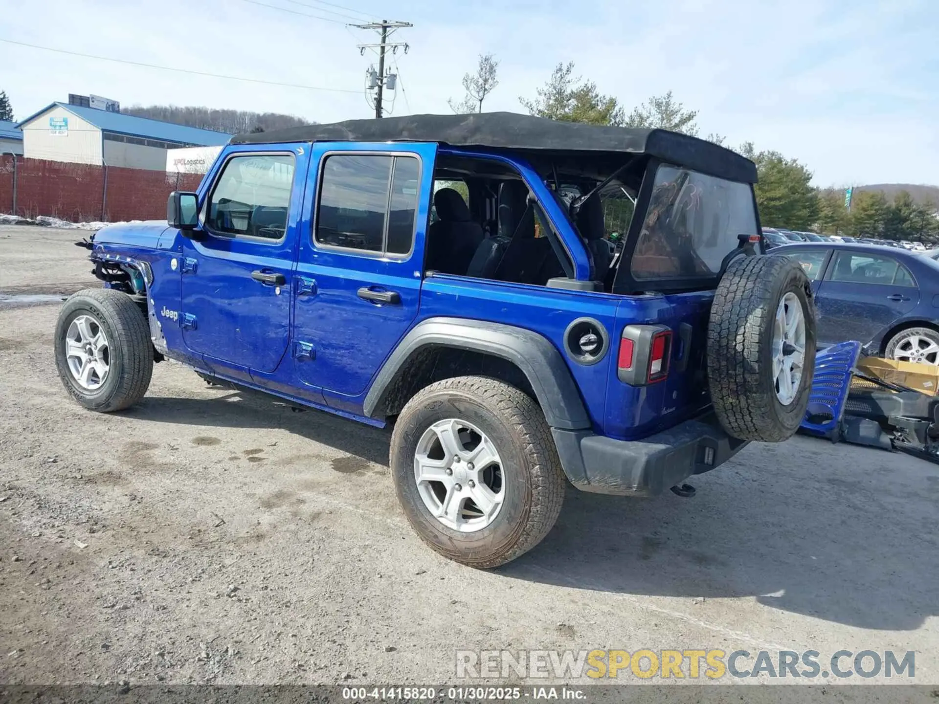 3 Photograph of a damaged car 1C4HJXDG2LW260238 JEEP WRANGLER UNLIMITED 2020