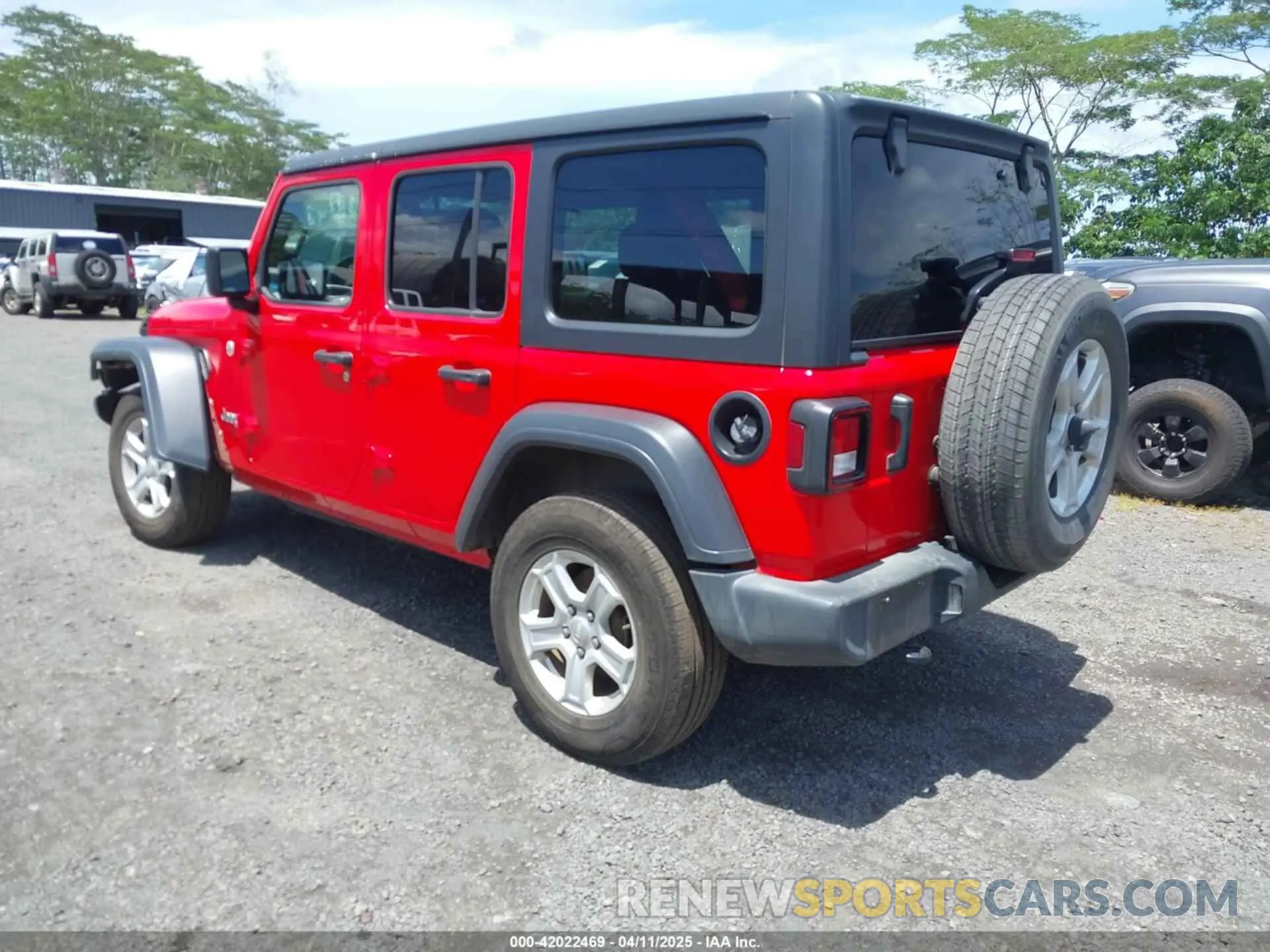 3 Photograph of a damaged car 1C4HJXDG2LW299363 JEEP WRANGLER UNLIMITED 2020
