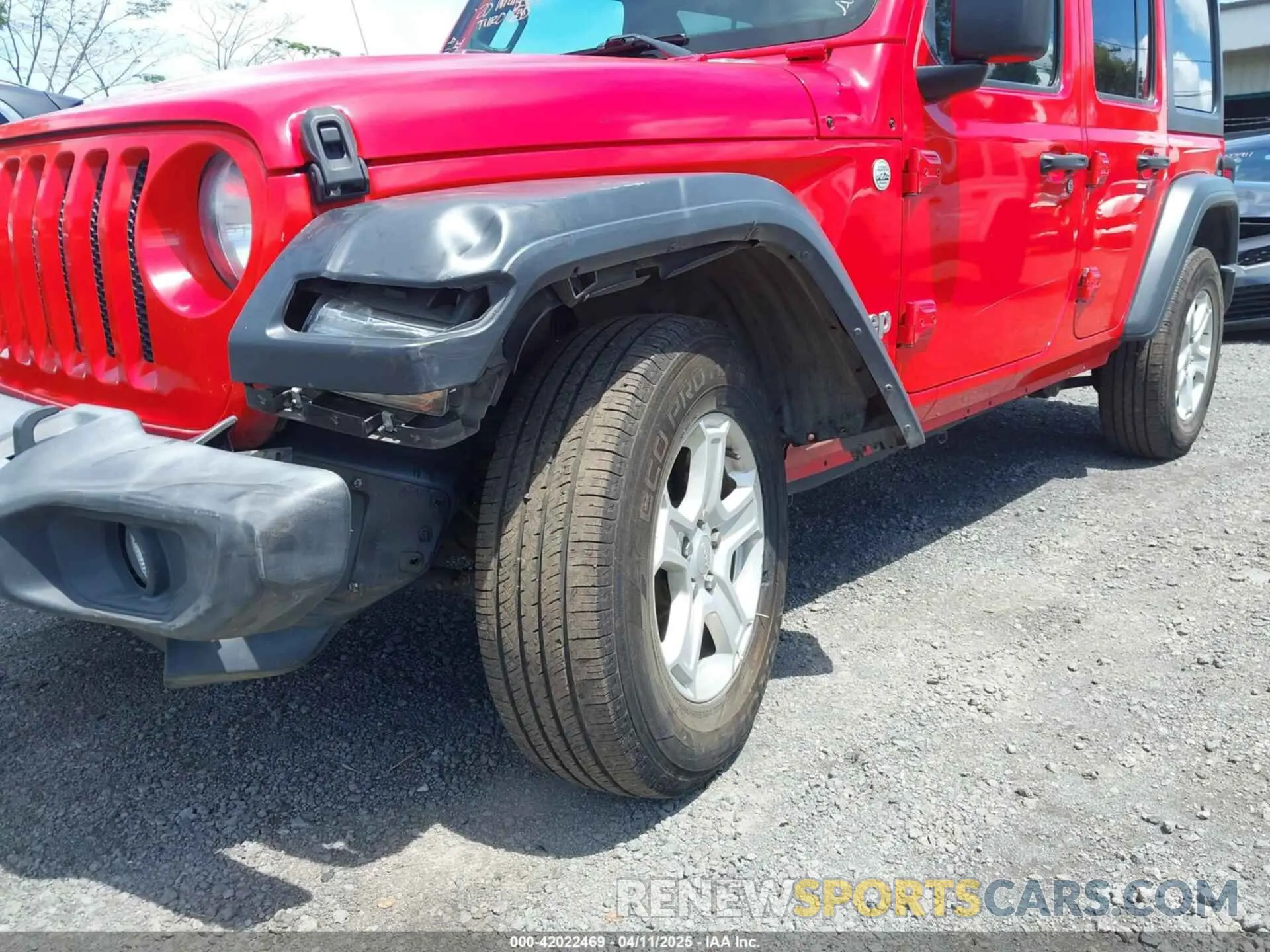 6 Photograph of a damaged car 1C4HJXDG2LW299363 JEEP WRANGLER UNLIMITED 2020