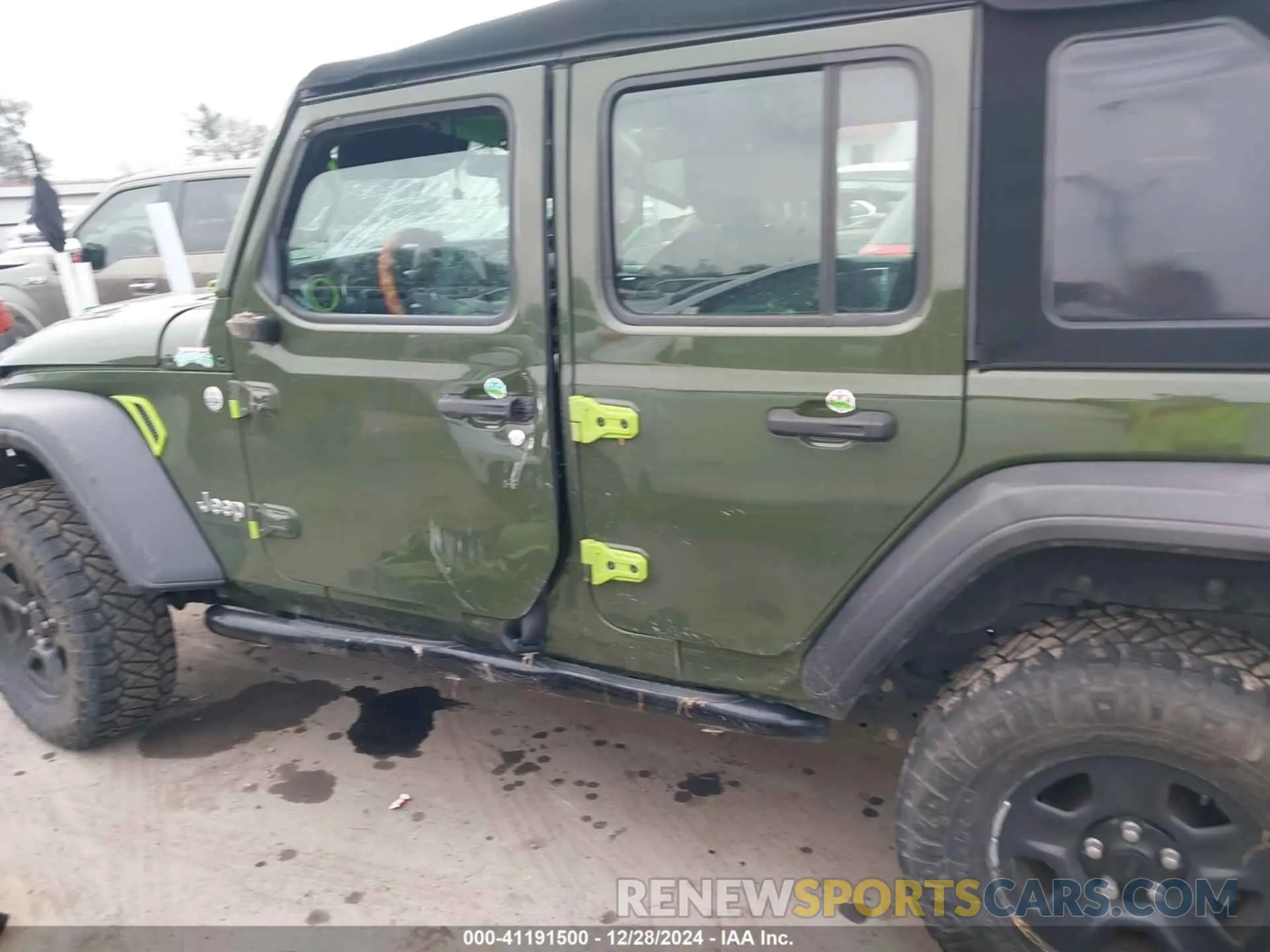 14 Photograph of a damaged car 1C4HJXDG2LW310684 JEEP WRANGLER UNLIMITED 2020