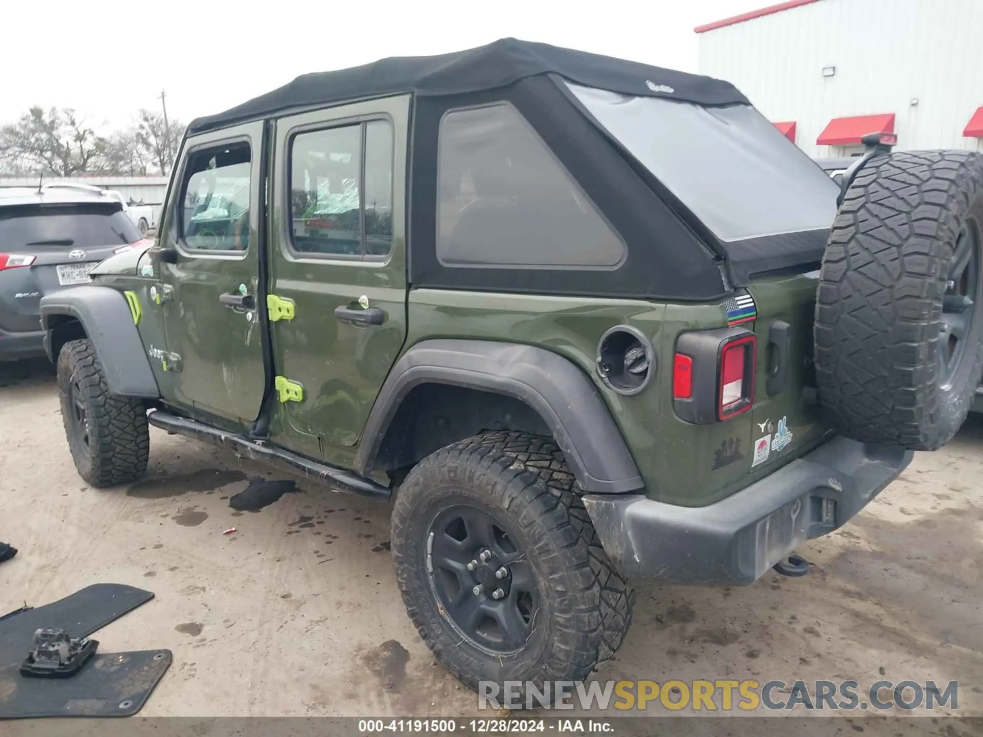 3 Photograph of a damaged car 1C4HJXDG2LW310684 JEEP WRANGLER UNLIMITED 2020