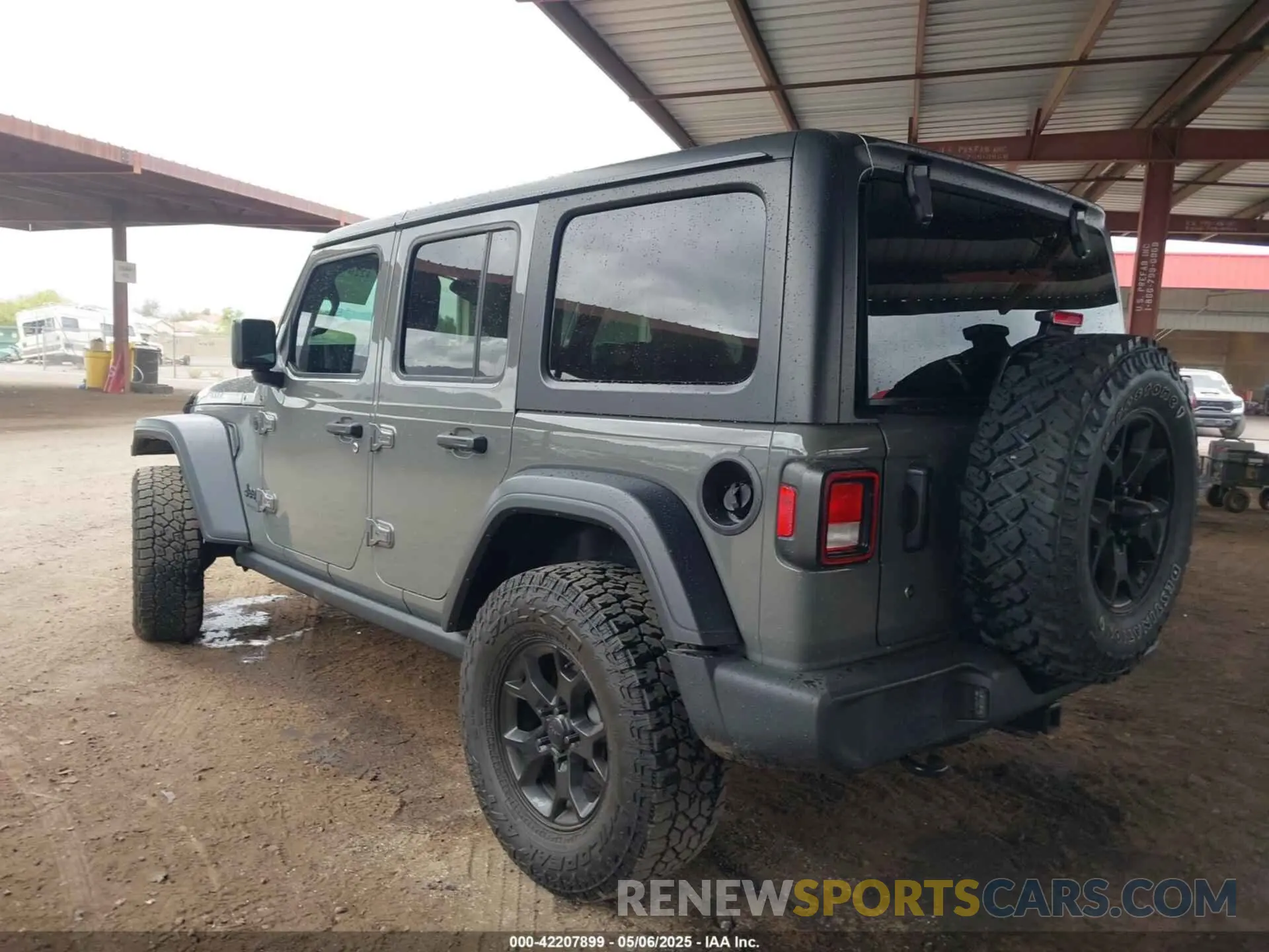 3 Photograph of a damaged car 1C4HJXDG3LW266615 JEEP WRANGLER UNLIMITED 2020