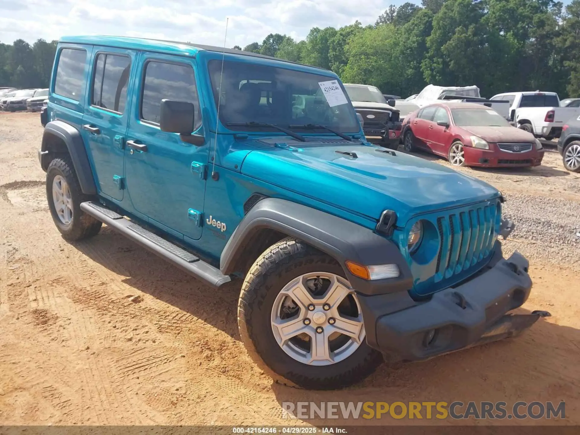 1 Фотография поврежденного автомобиля 1C4HJXDG4LW331133 JEEP WRANGLER UNLIMITED 2020