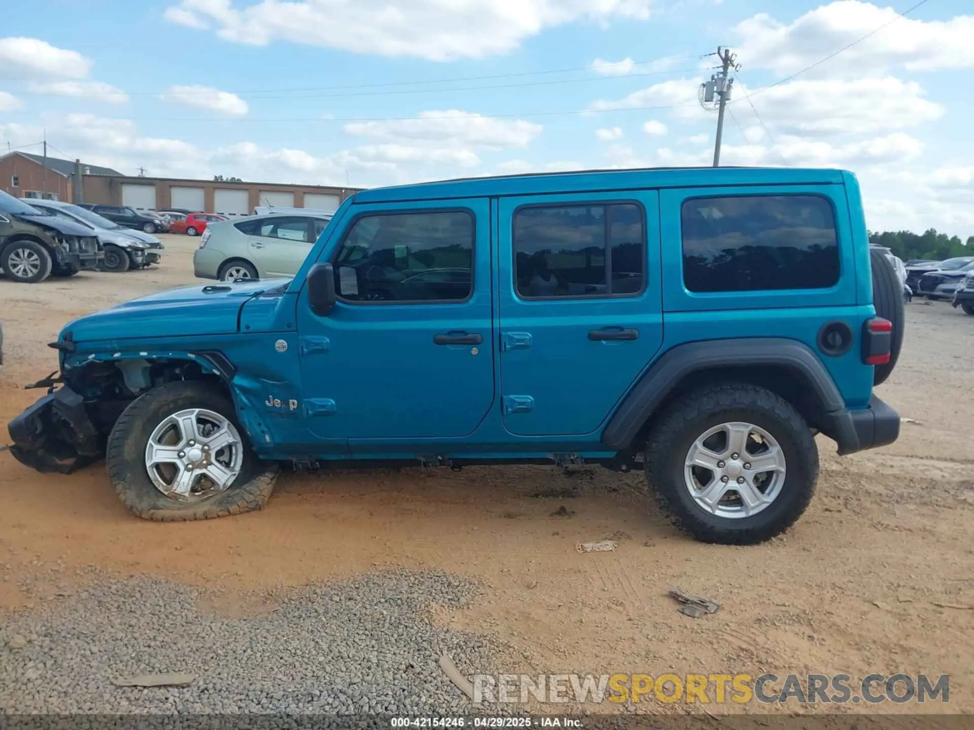 14 Фотография поврежденного автомобиля 1C4HJXDG4LW331133 JEEP WRANGLER UNLIMITED 2020