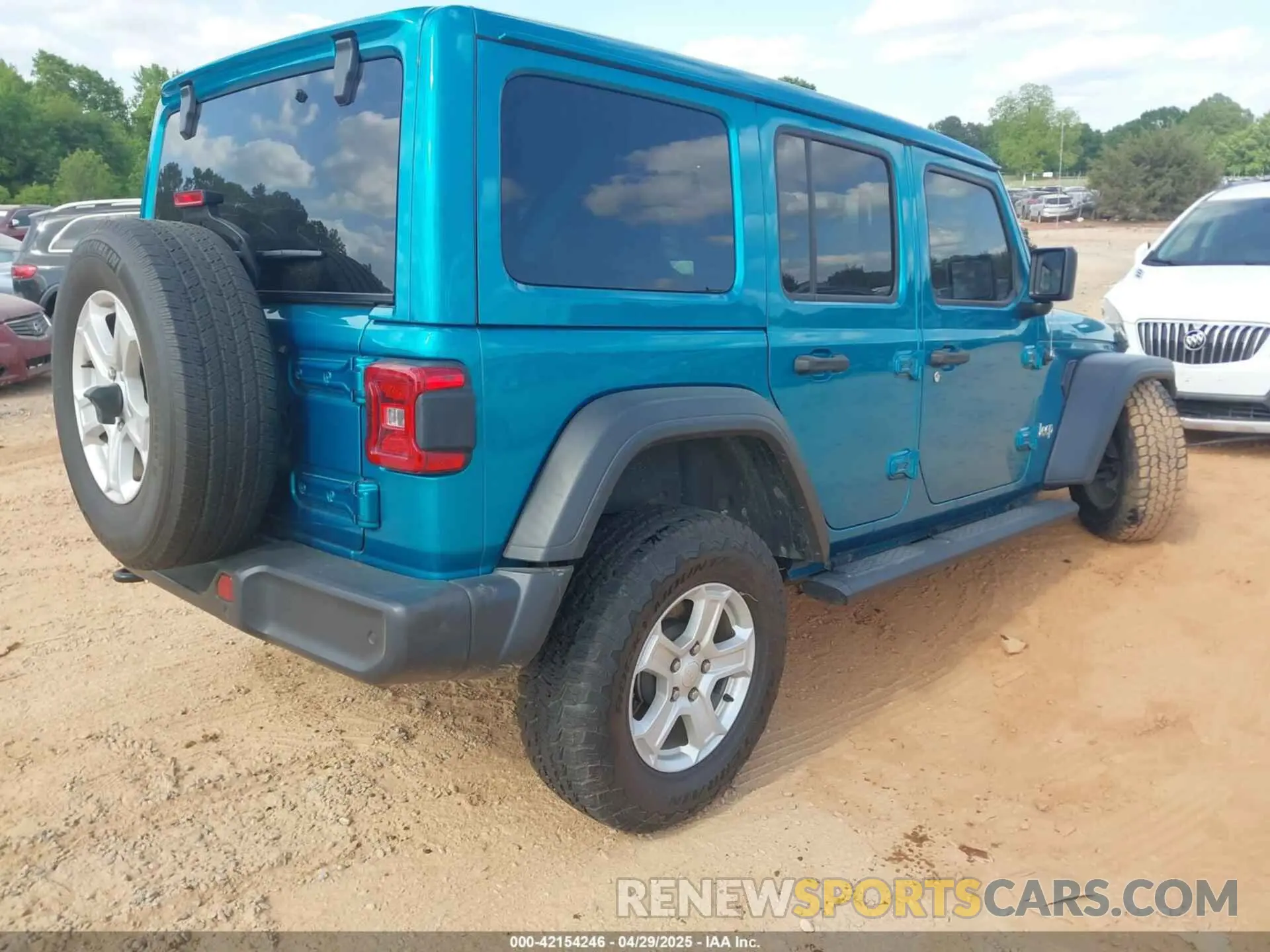 4 Фотография поврежденного автомобиля 1C4HJXDG4LW331133 JEEP WRANGLER UNLIMITED 2020