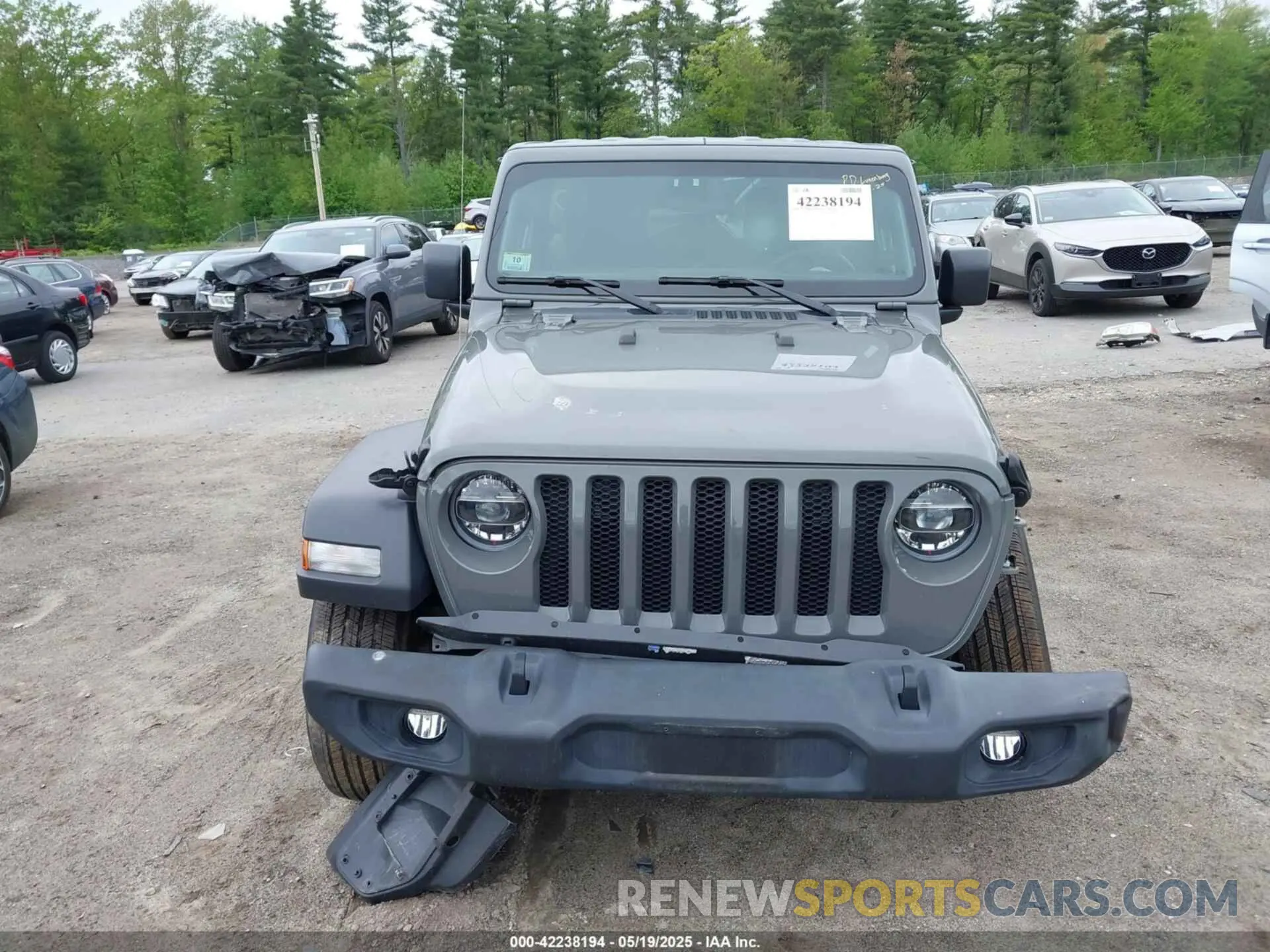 12 Photograph of a damaged car 1C4HJXDG5LW187222 JEEP WRANGLER UNLIMITED 2020