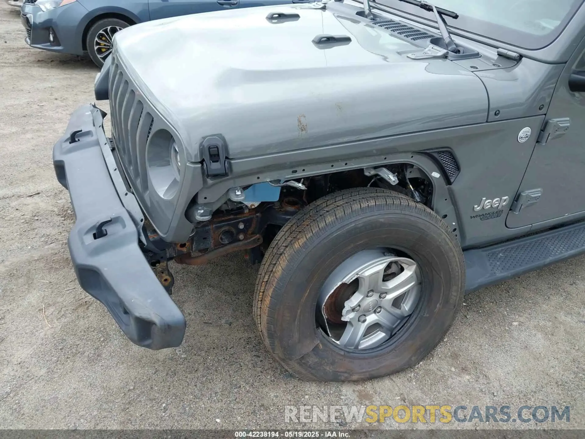 6 Photograph of a damaged car 1C4HJXDG5LW187222 JEEP WRANGLER UNLIMITED 2020