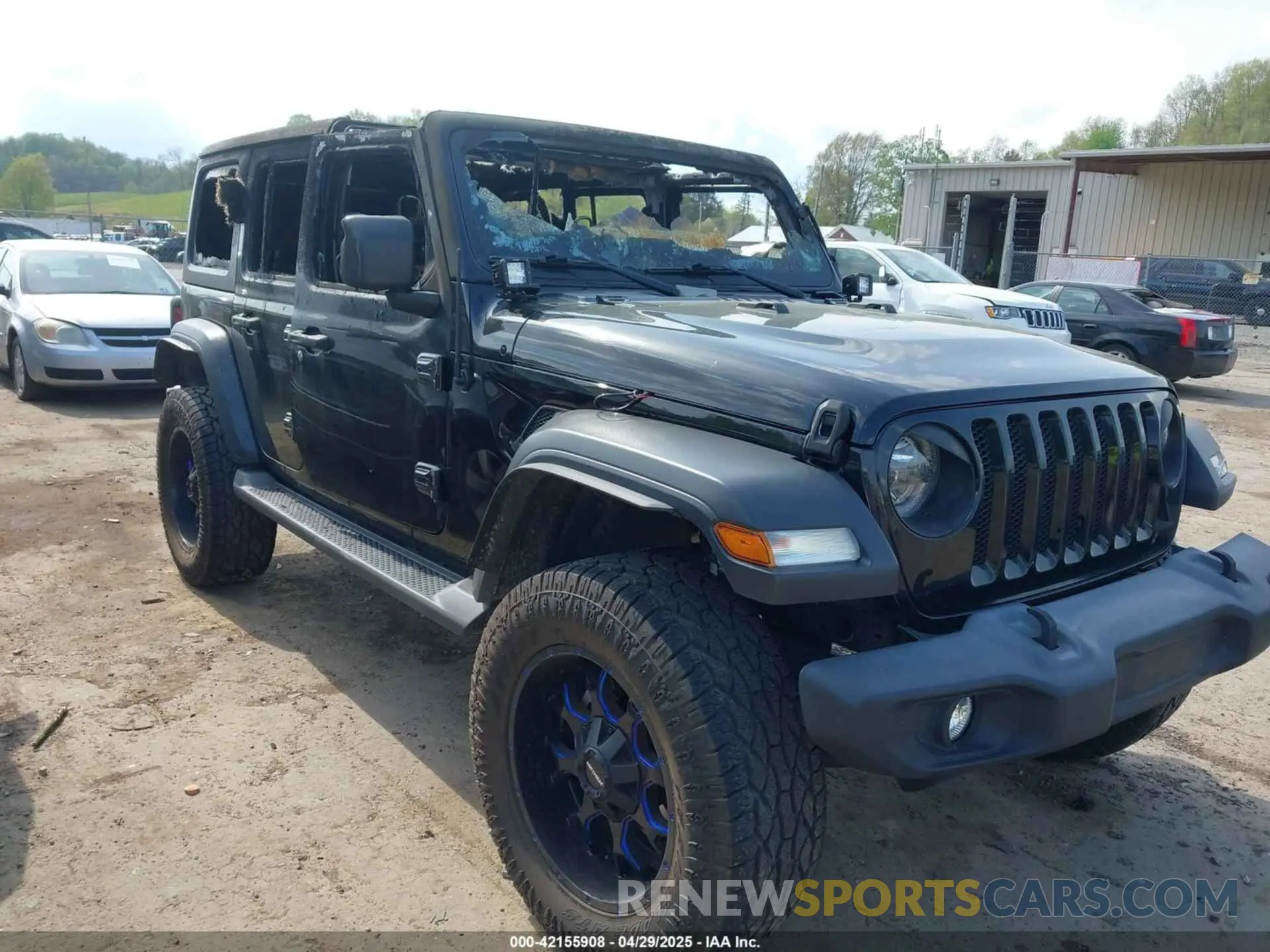 1 Фотография поврежденного автомобиля 1C4HJXDG7LW263975 JEEP WRANGLER UNLIMITED 2020