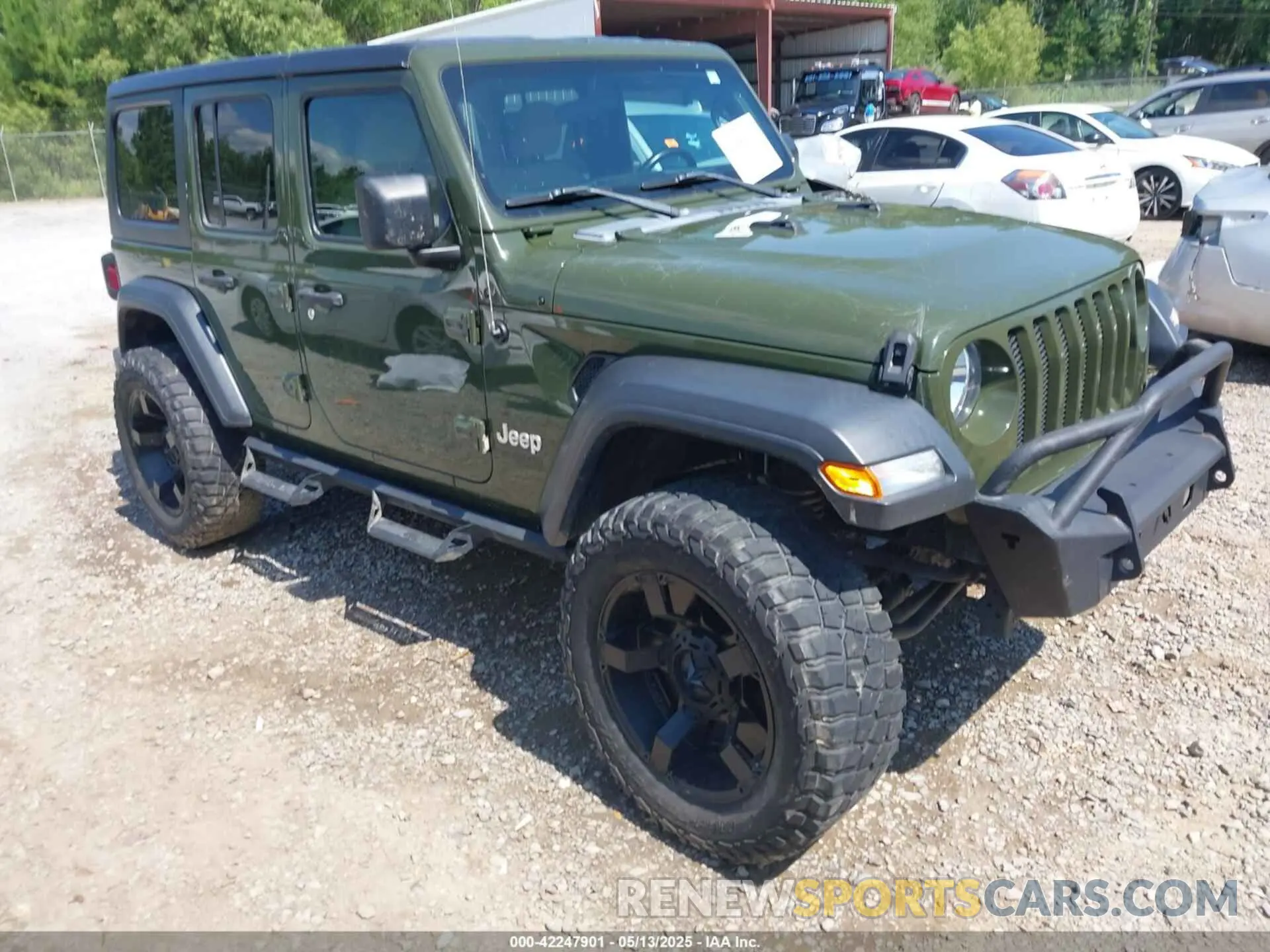 1 Фотография поврежденного автомобиля 1C4HJXDG7LW323902 JEEP WRANGLER UNLIMITED 2020
