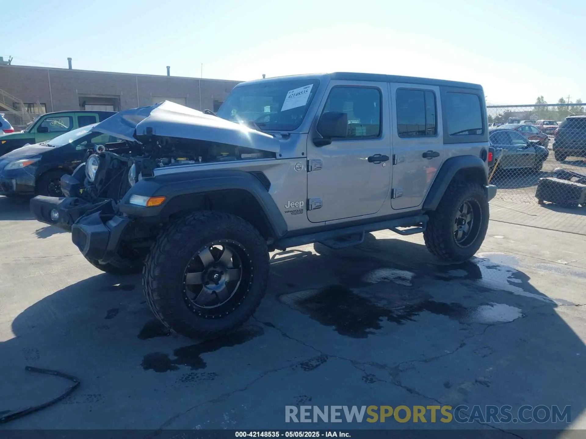 2 Фотография поврежденного автомобиля 1C4HJXDG8LW177056 JEEP WRANGLER UNLIMITED 2020