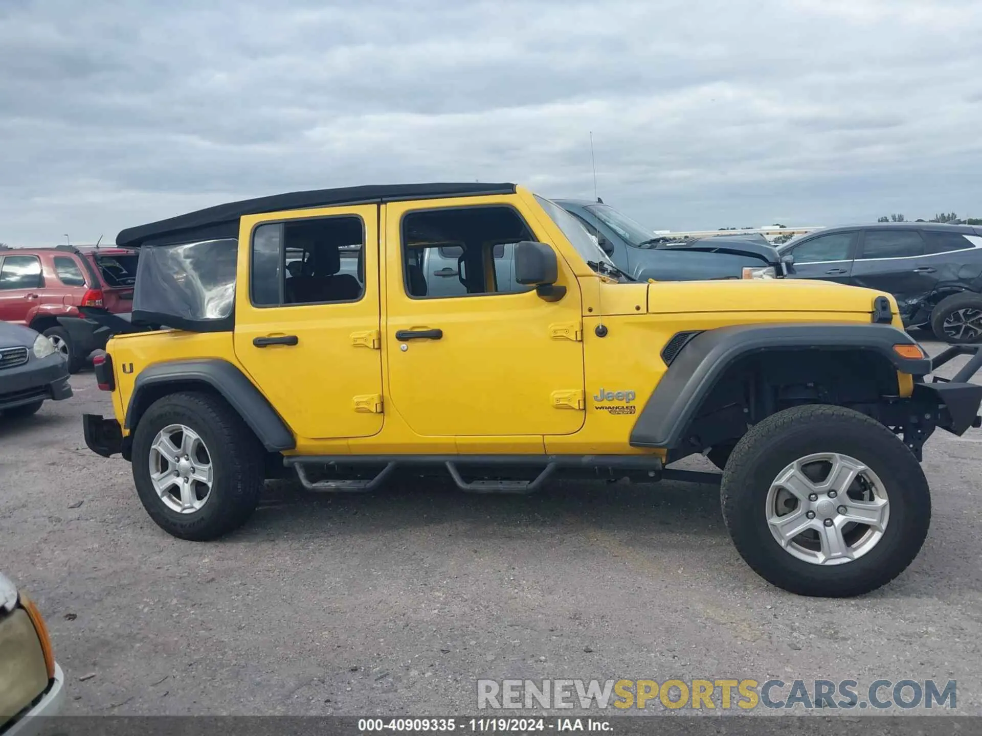 14 Фотография поврежденного автомобиля 1C4HJXDG8LW215899 JEEP WRANGLER UNLIMITED 2020