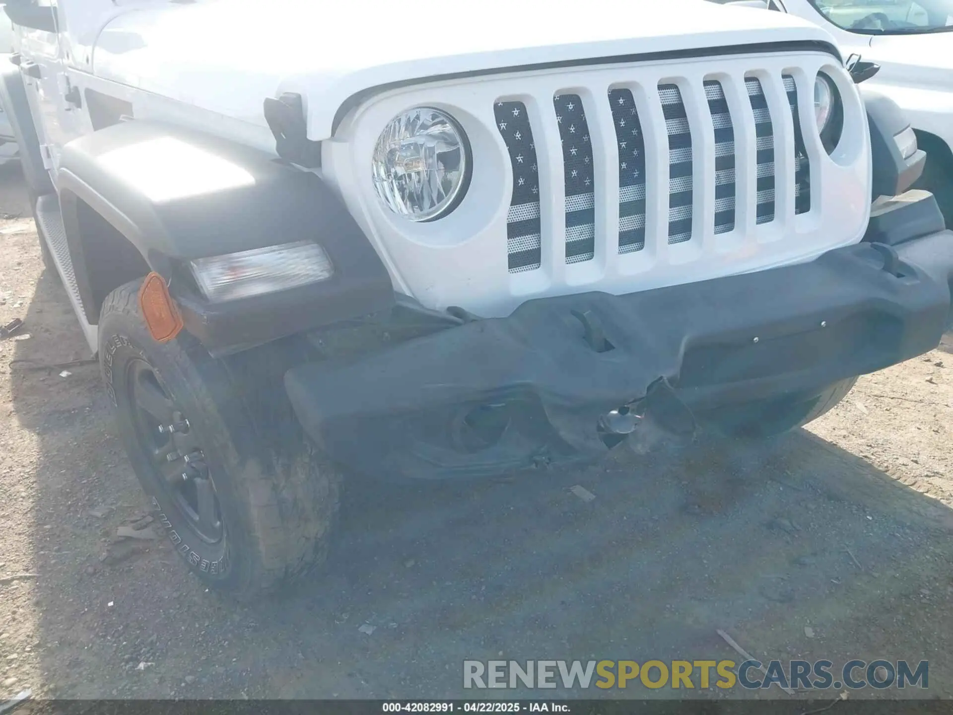 6 Photograph of a damaged car 1C4HJXDG8LW238311 JEEP WRANGLER UNLIMITED 2020