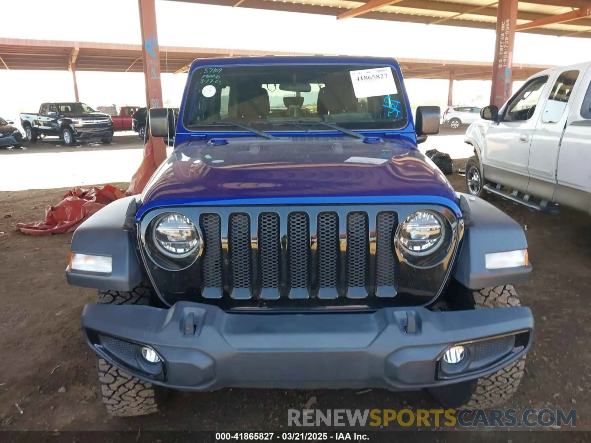 12 Photograph of a damaged car 1C4HJXDG9LW325327 JEEP WRANGLER UNLIMITED 2020