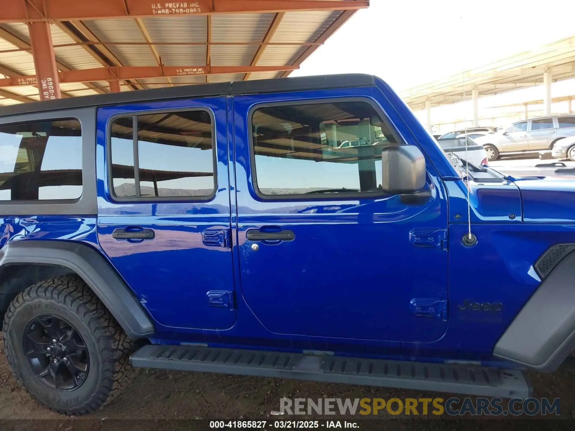 13 Photograph of a damaged car 1C4HJXDG9LW325327 JEEP WRANGLER UNLIMITED 2020